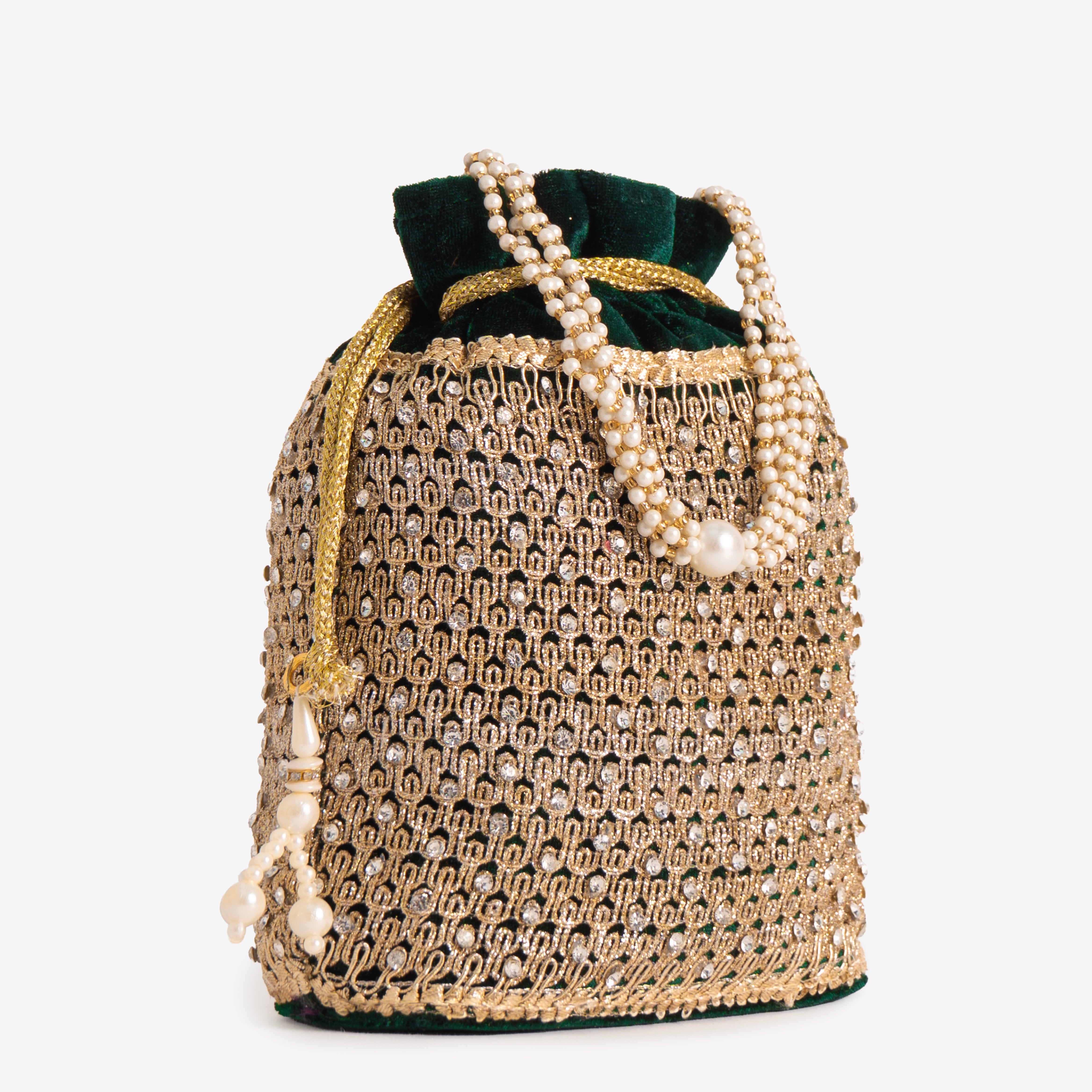 Golden Heirloom Potli