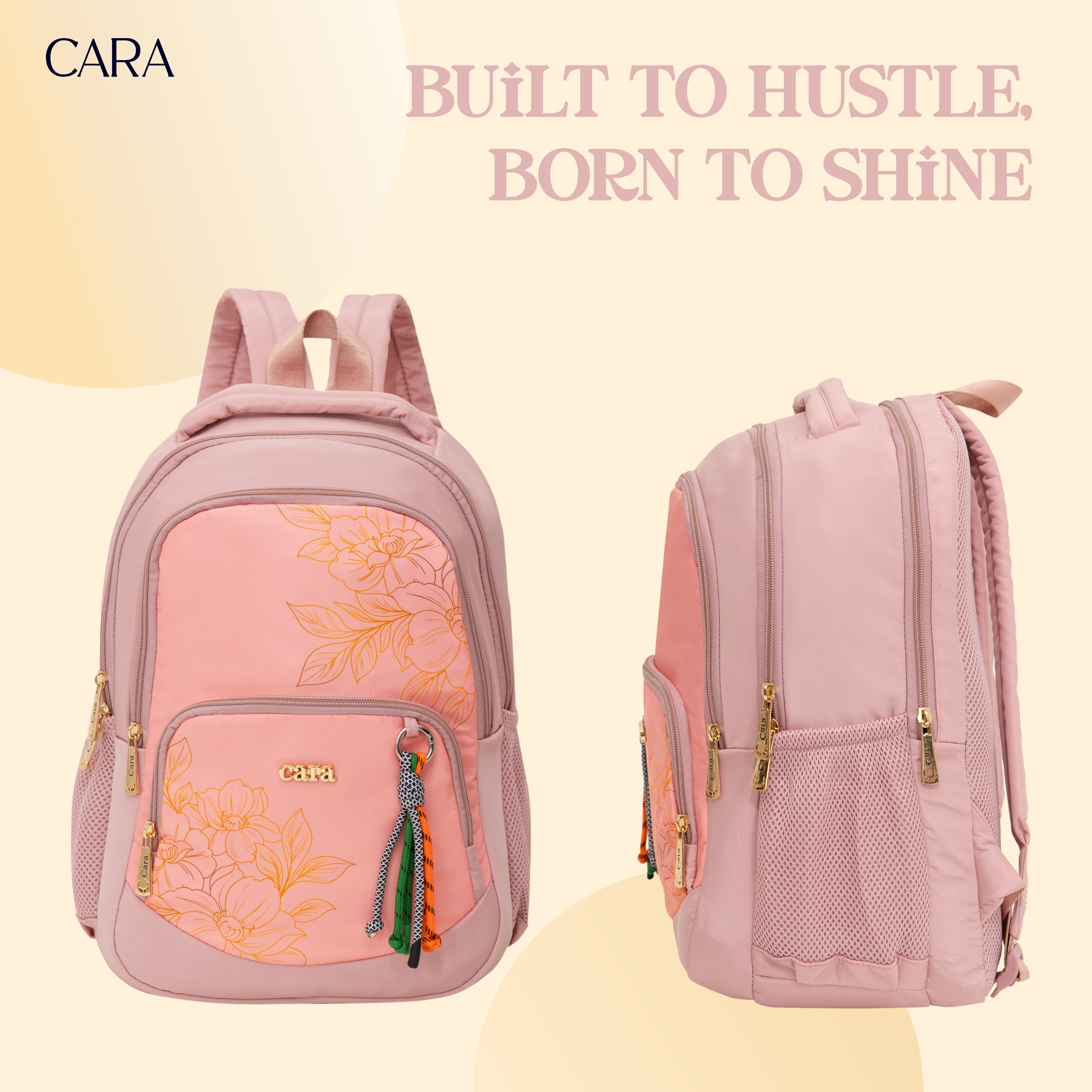 Flora Charm Backpack