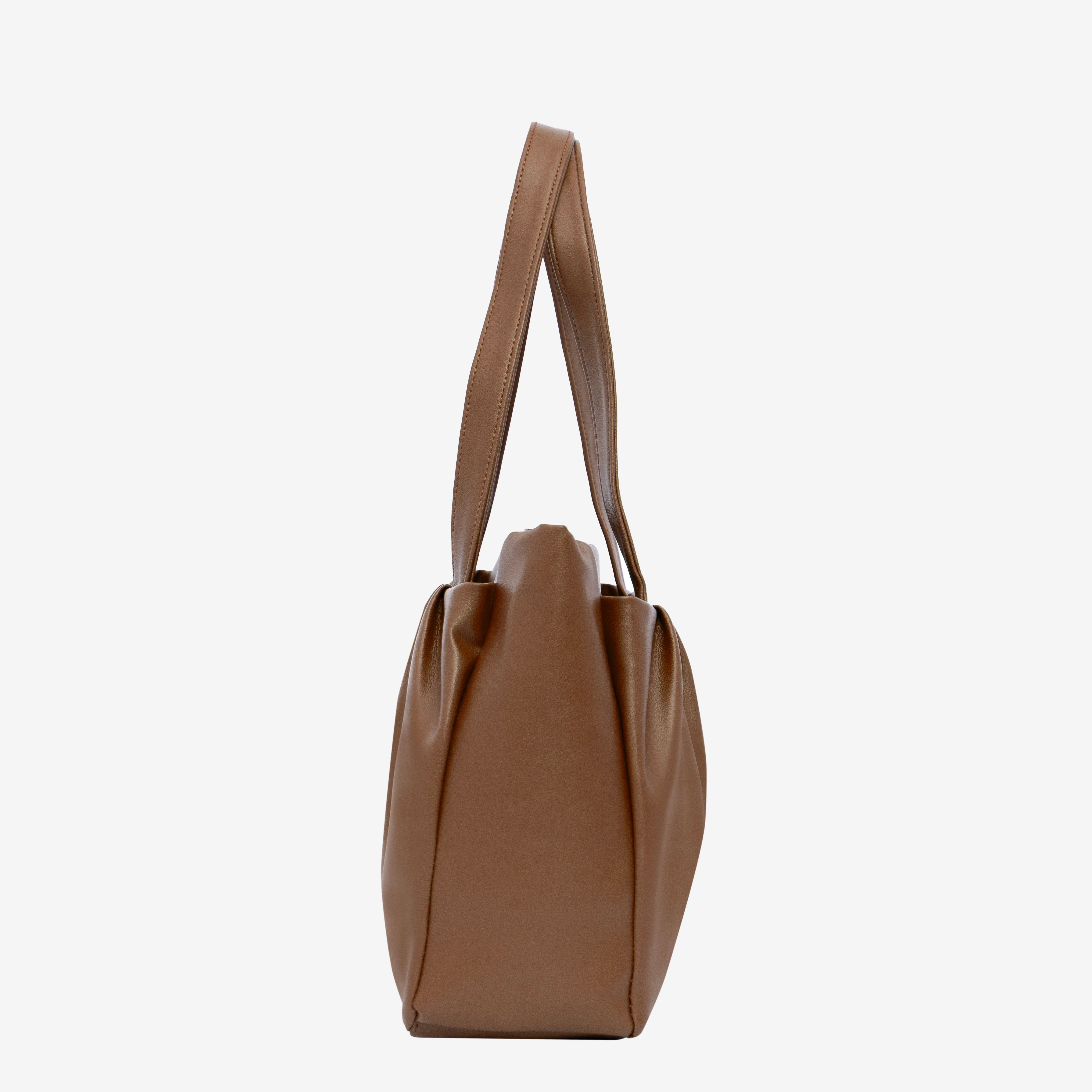 Mocha Brown Charm Handbag
