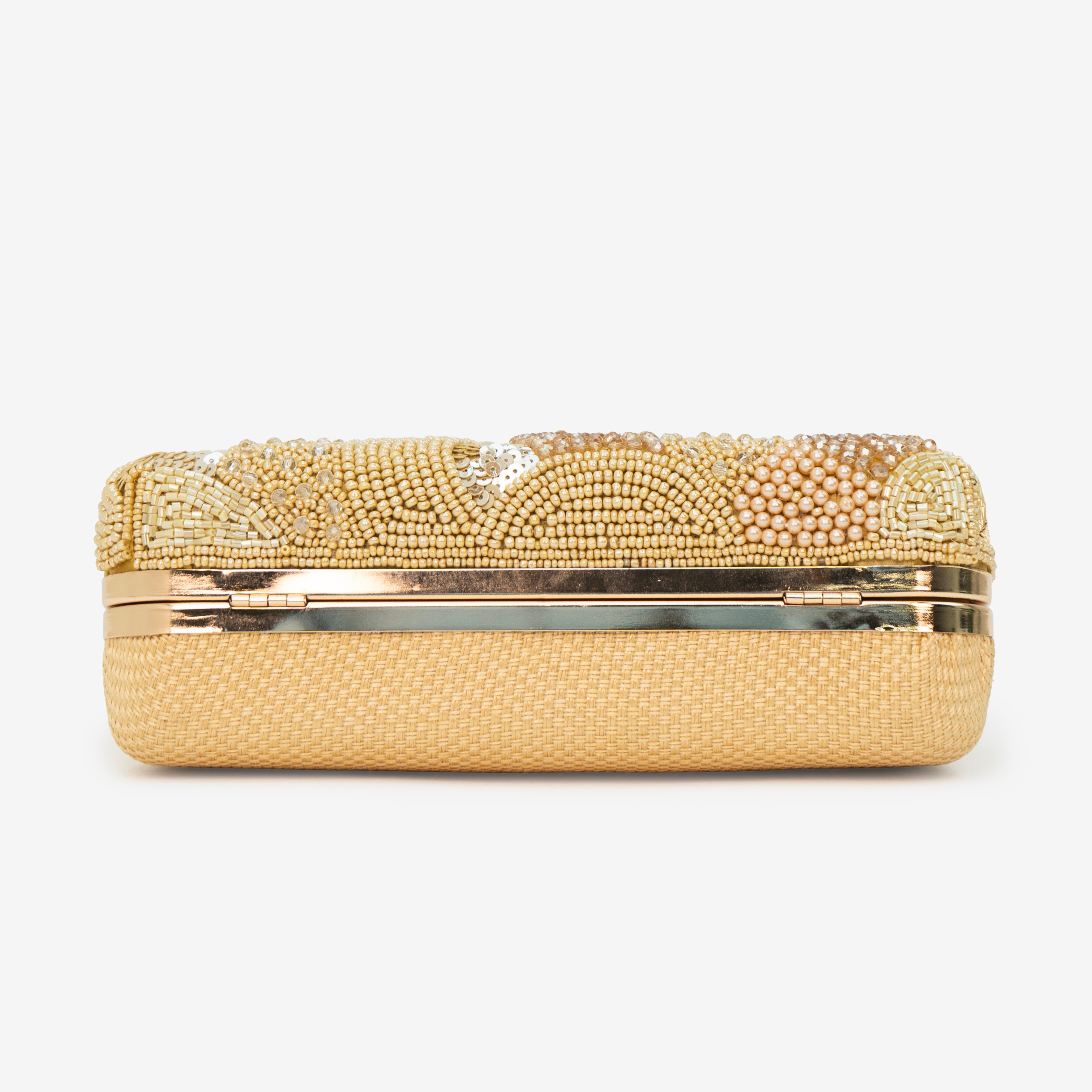 Zari Moti Box Clutch