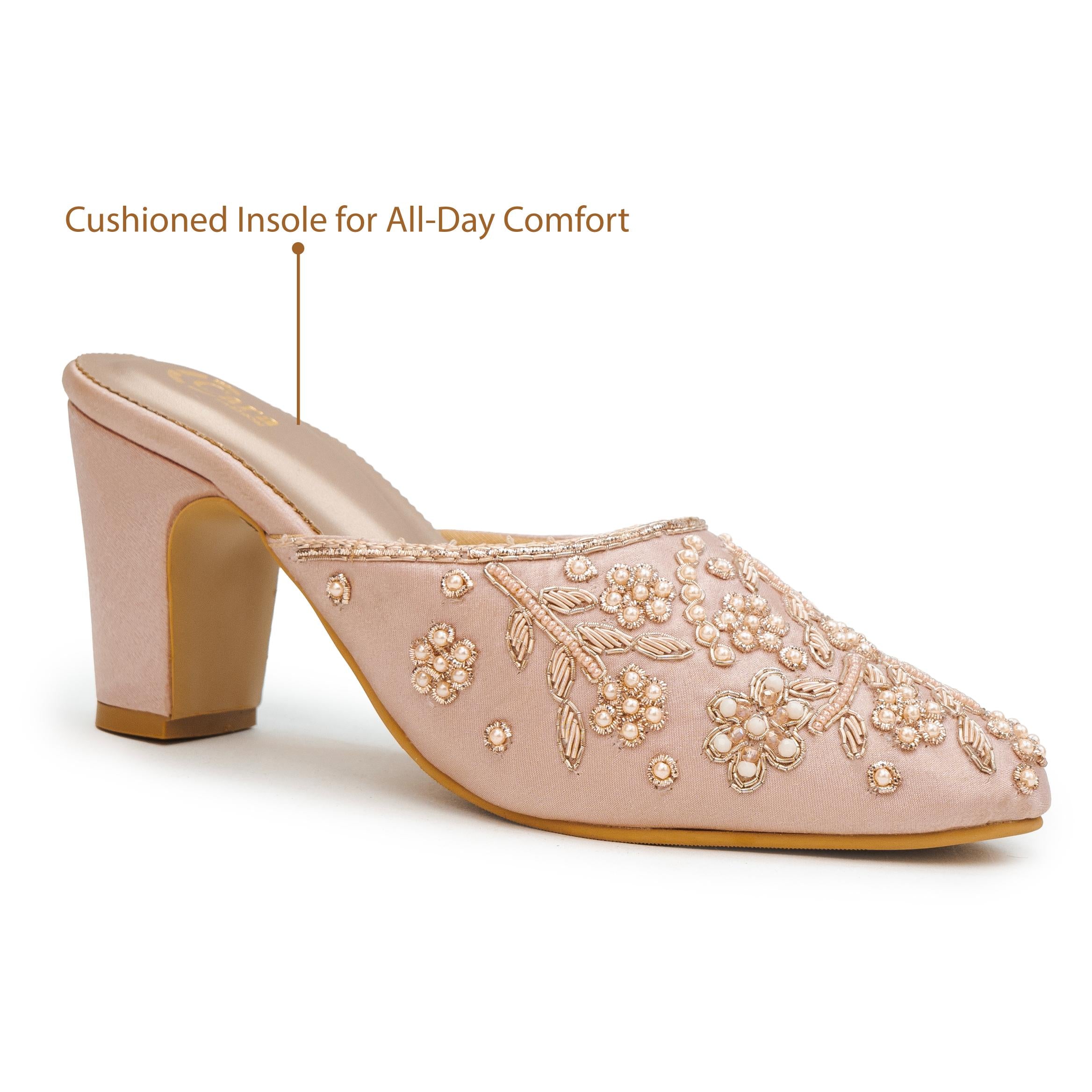 EaseFit Beaded Mules