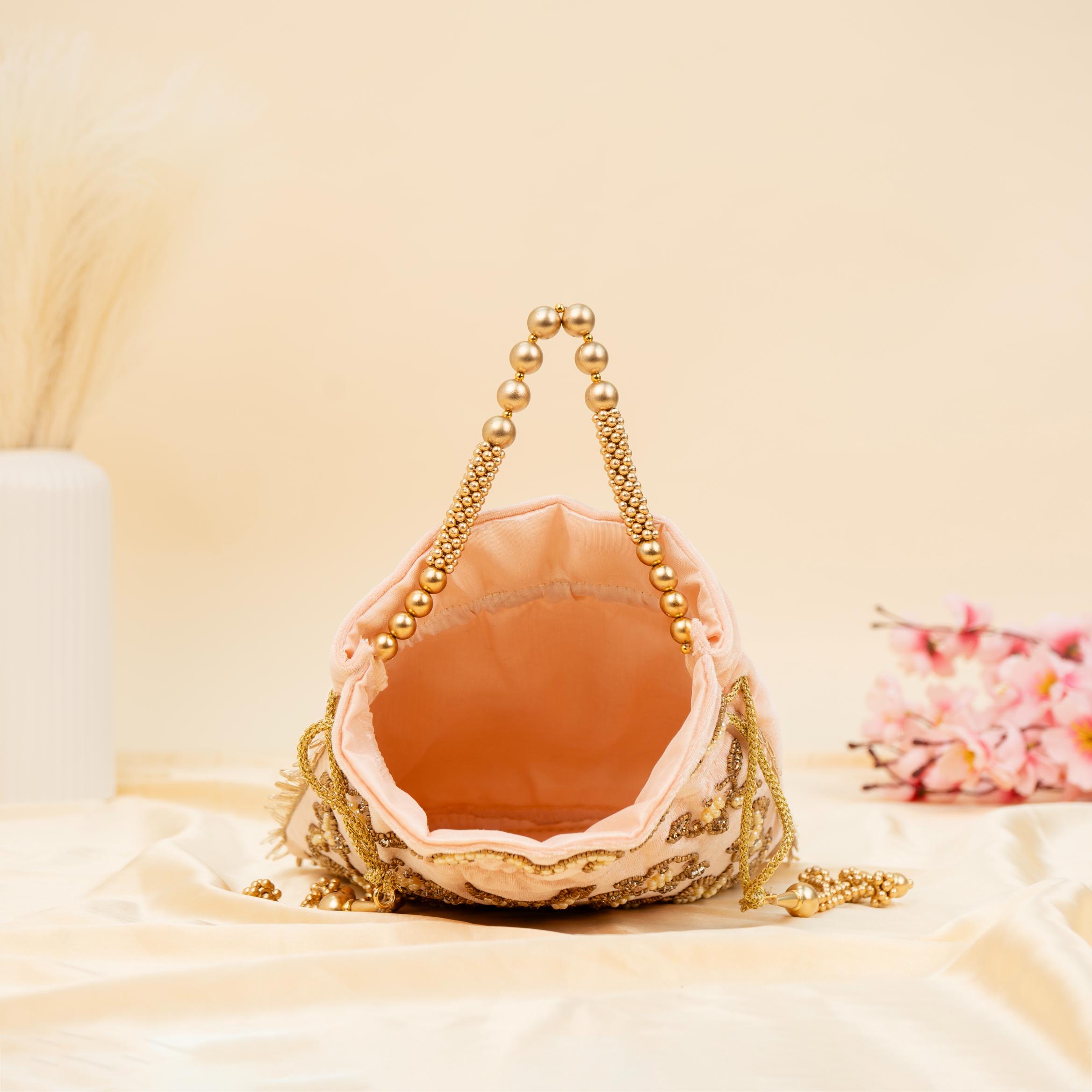 The Velvet Bloom Potli