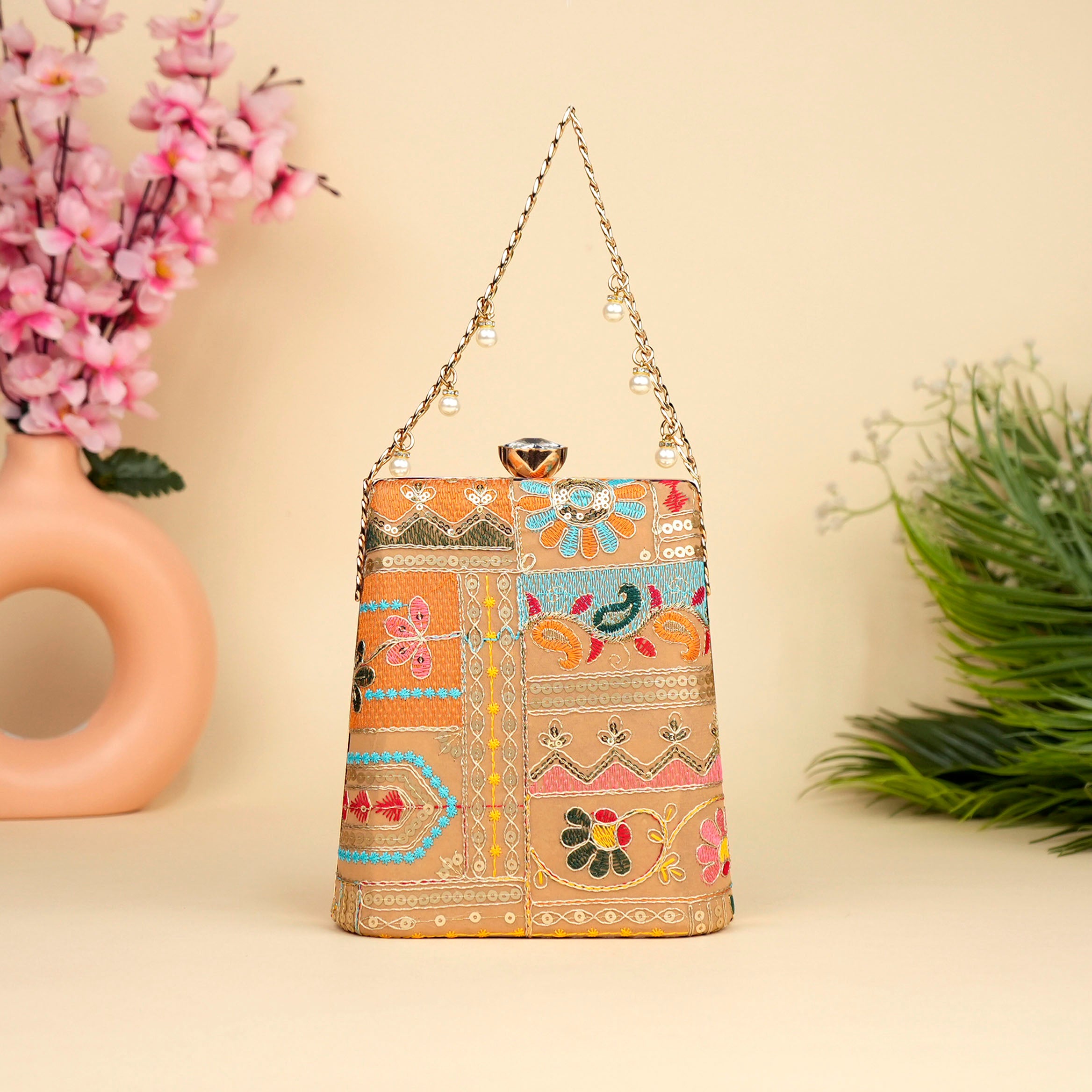 Heritage Mosaic Clutch