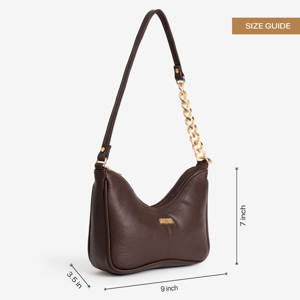 CARA Elara Chain Hobo Bag