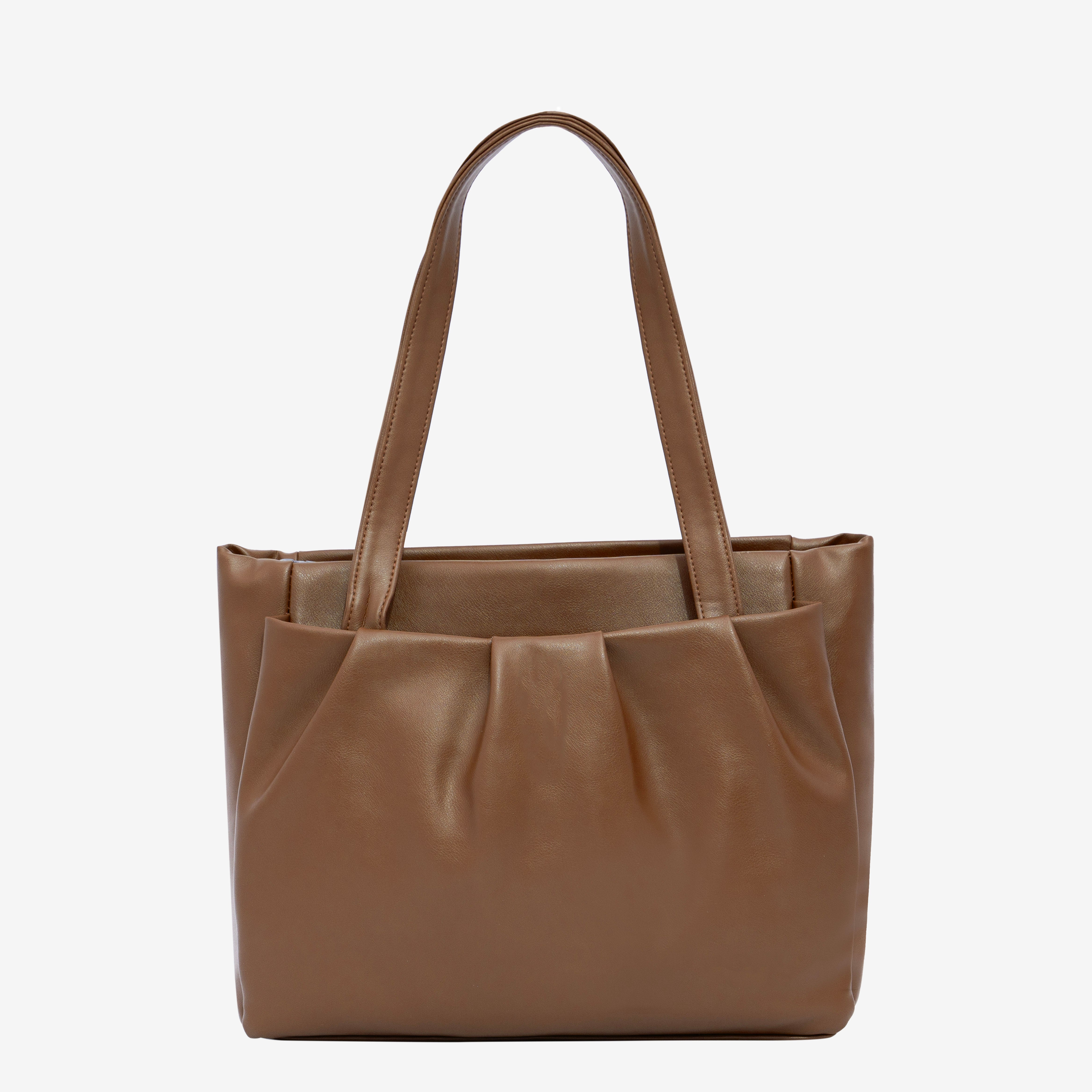 Mocha Brown Charm Handbag