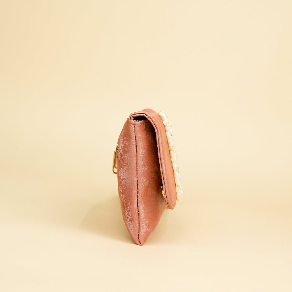Pearl Bloom Clutch