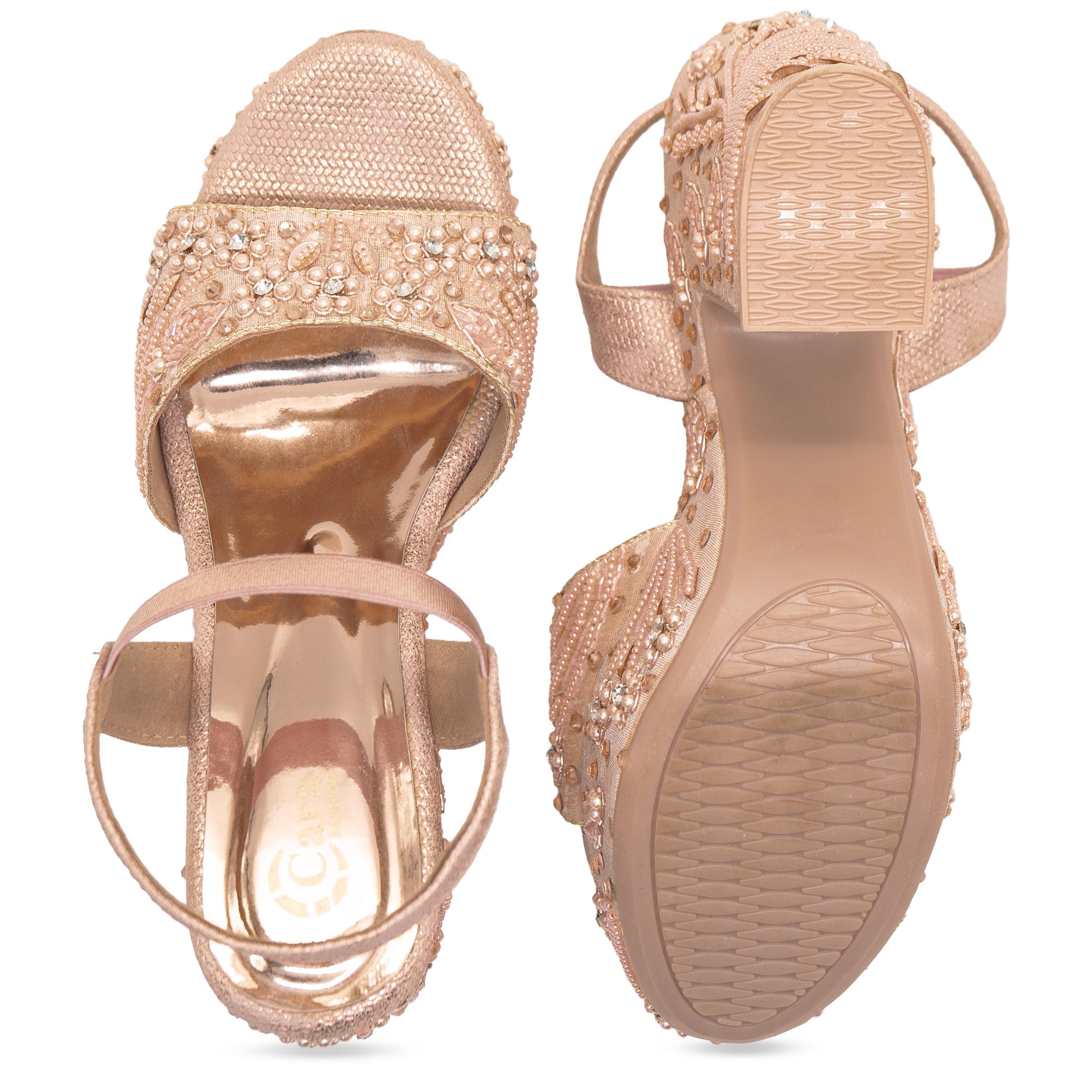 Bling Stone Heels