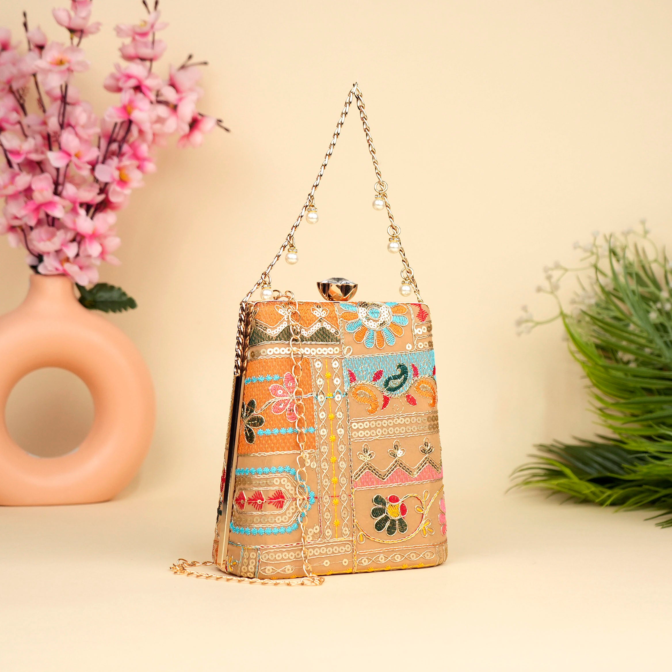 Heritage Mosaic Clutch