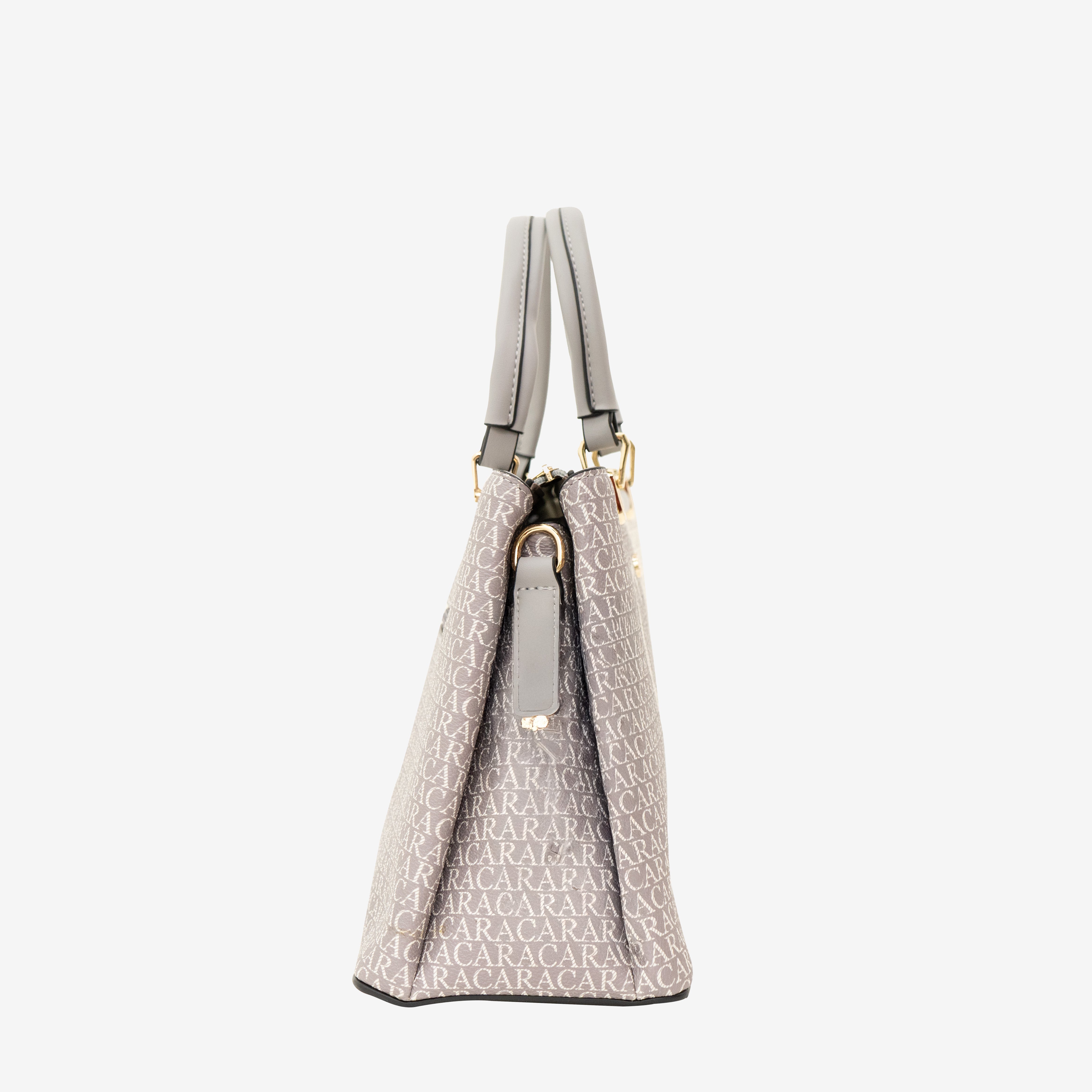 Grey Signature Edition Handbag | Cara