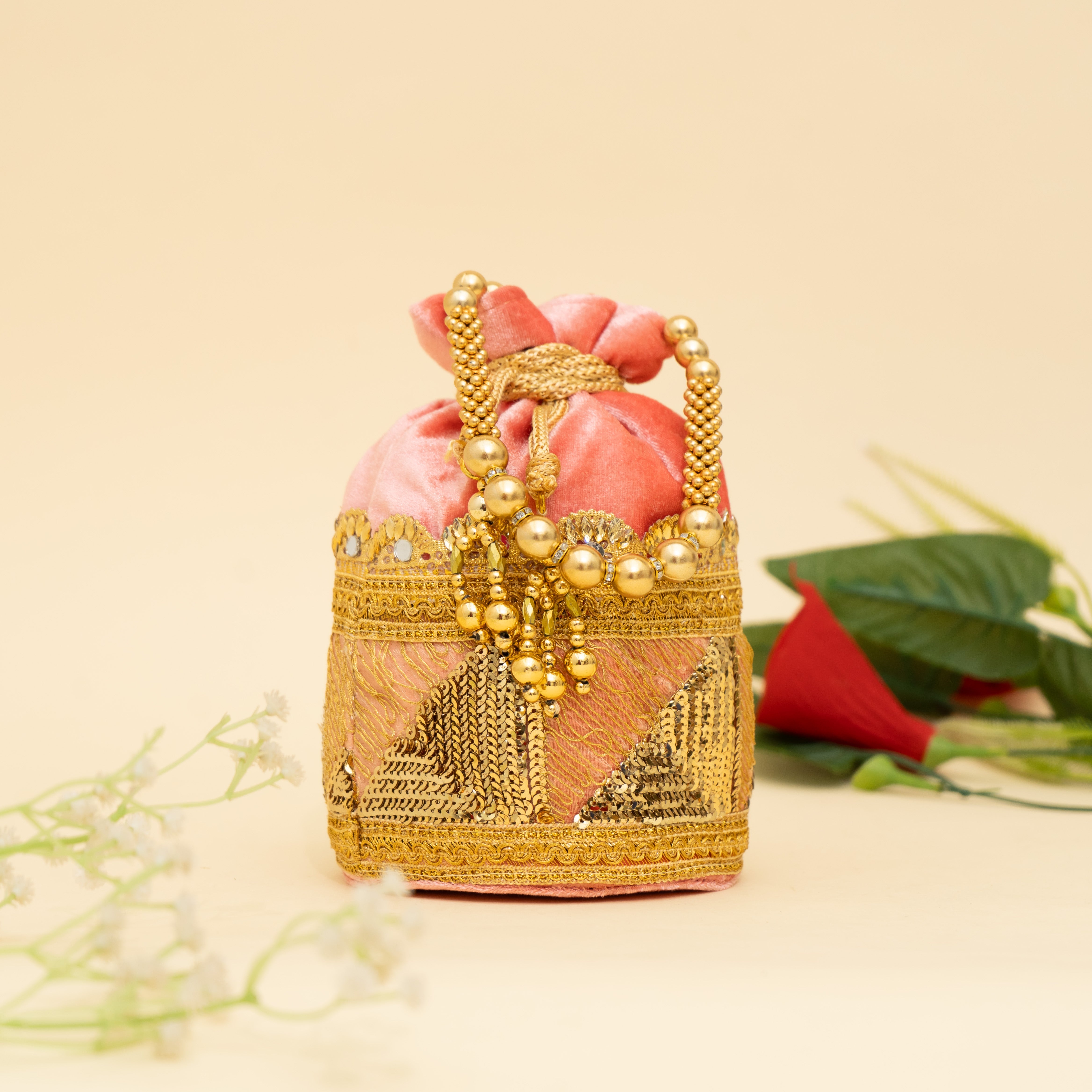 Golden Gleam potli | CARA