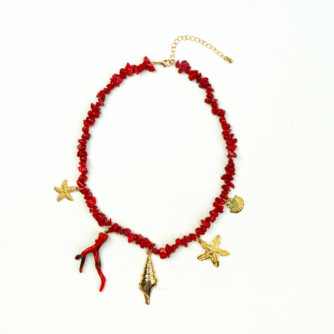 Coastline Coral Necklace