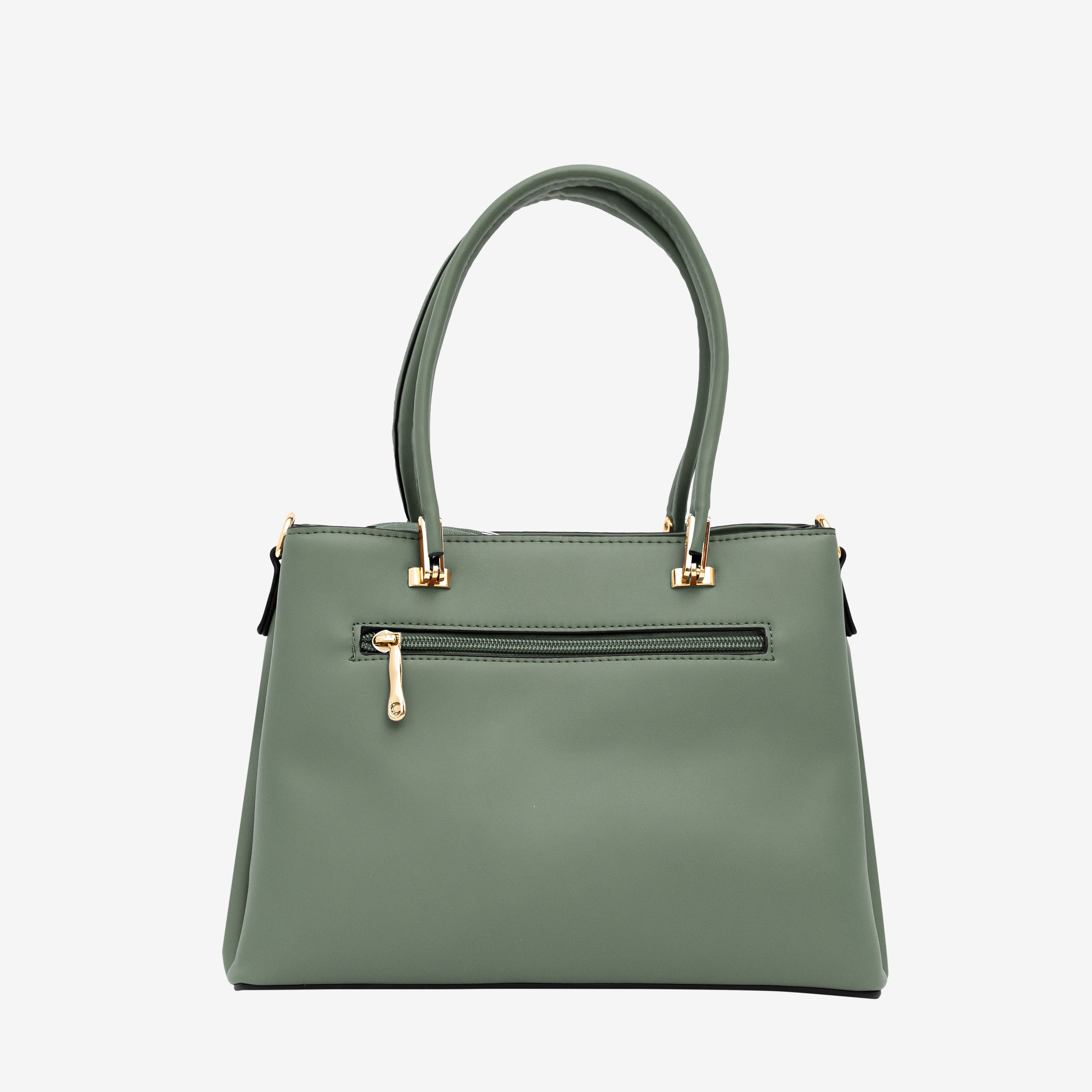Olive Green Luxe Companion Handbag | Cara