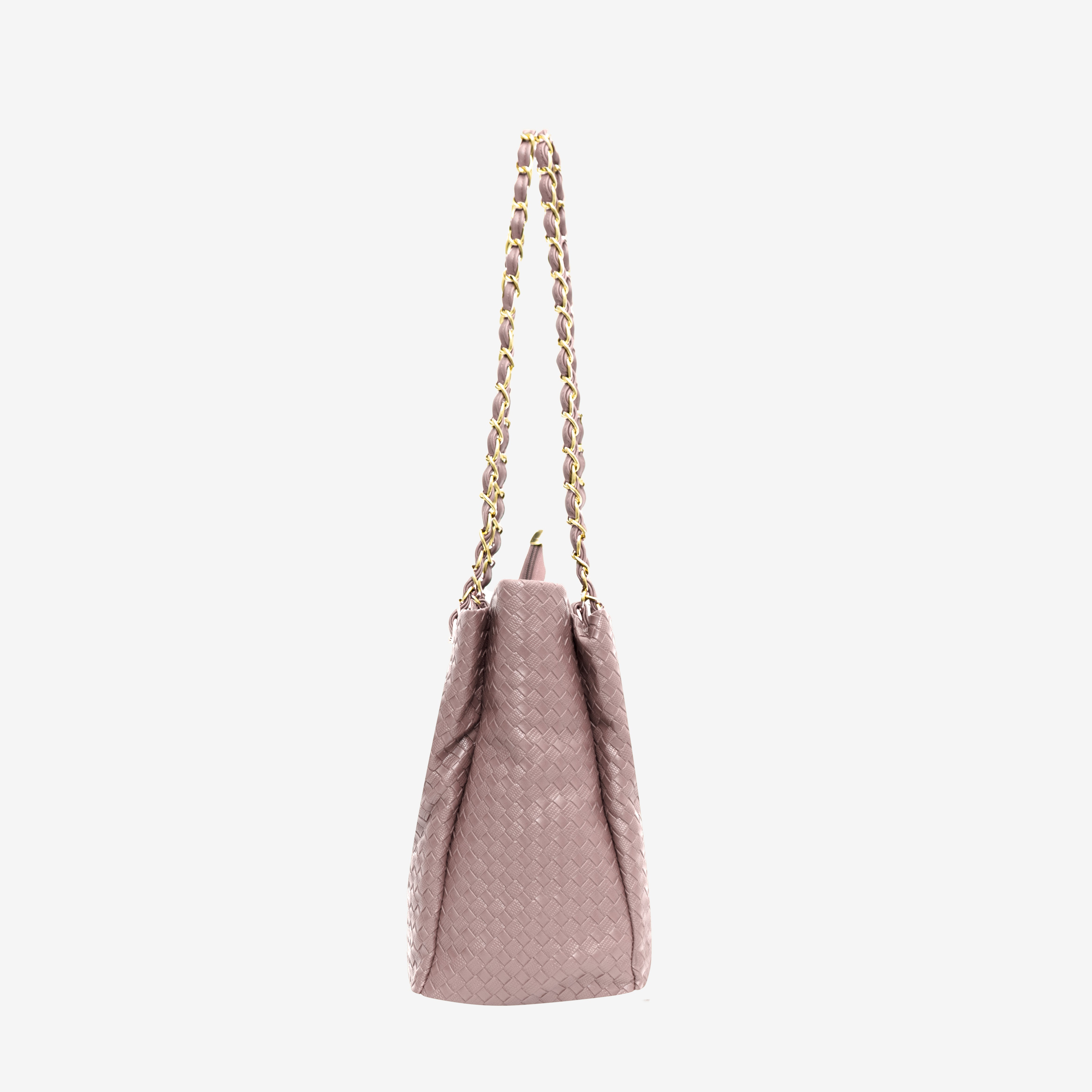 Peach Textured Swagger Tote Bag | Cara