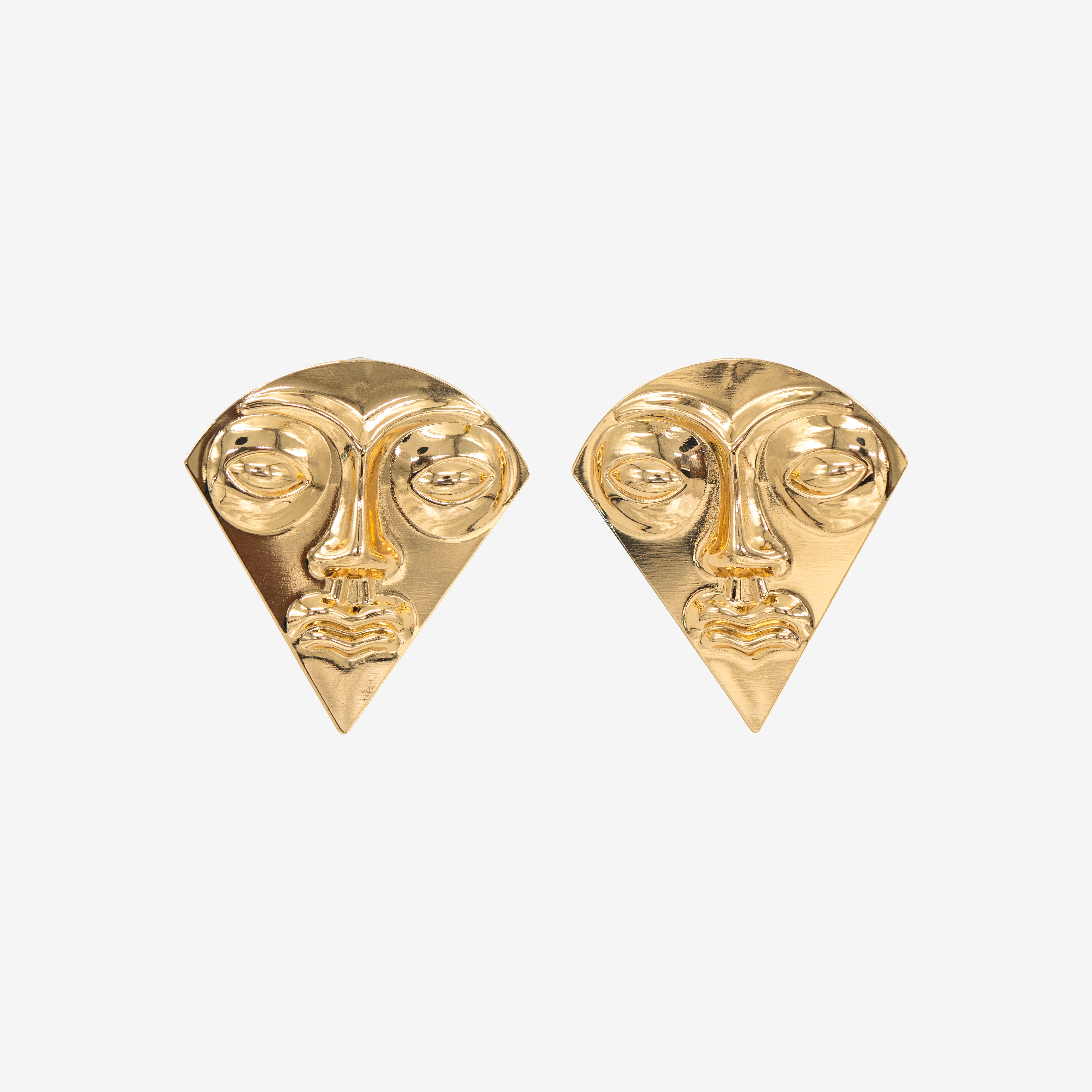 Avant Face Earrings