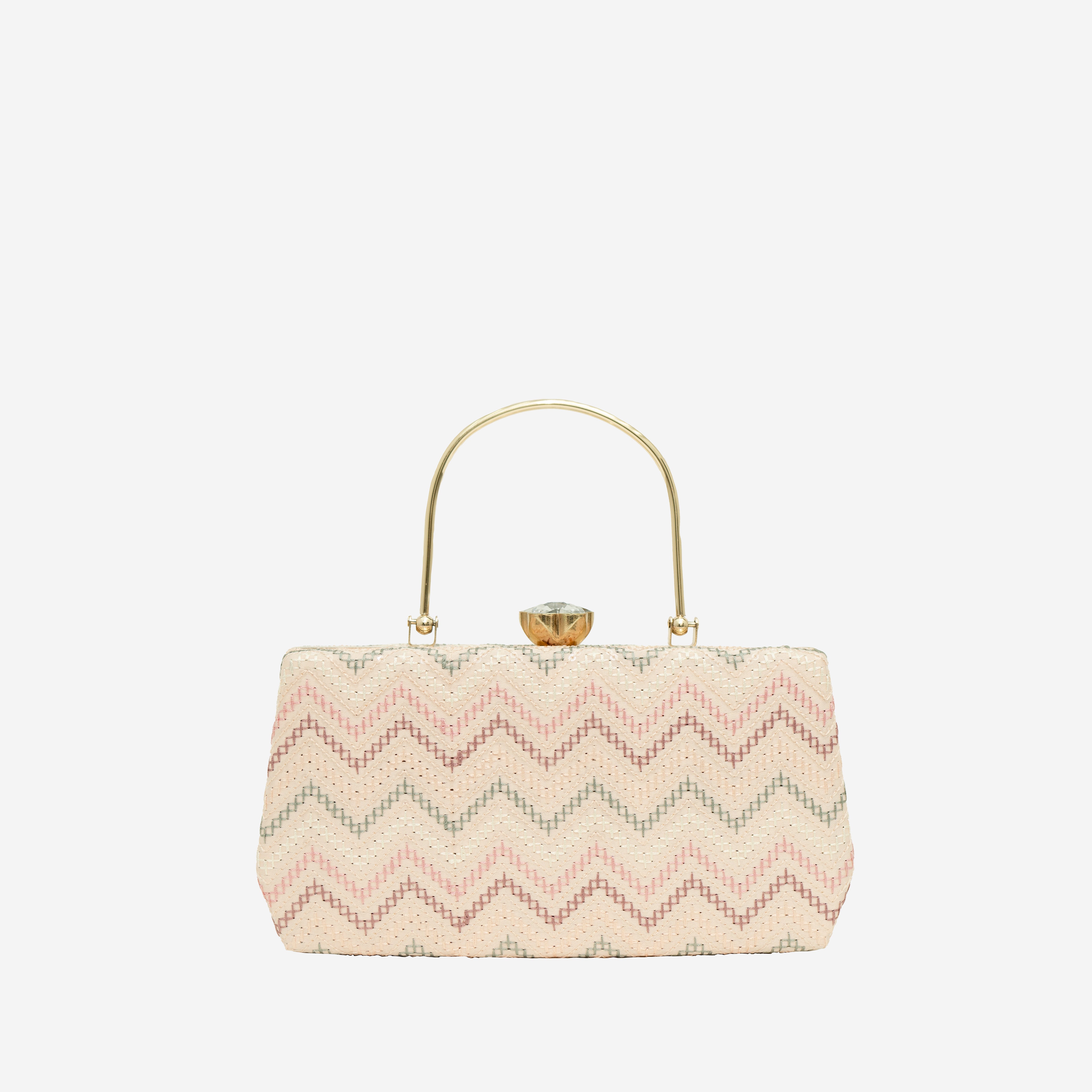 Zigzag Majestic Clutch | CARA