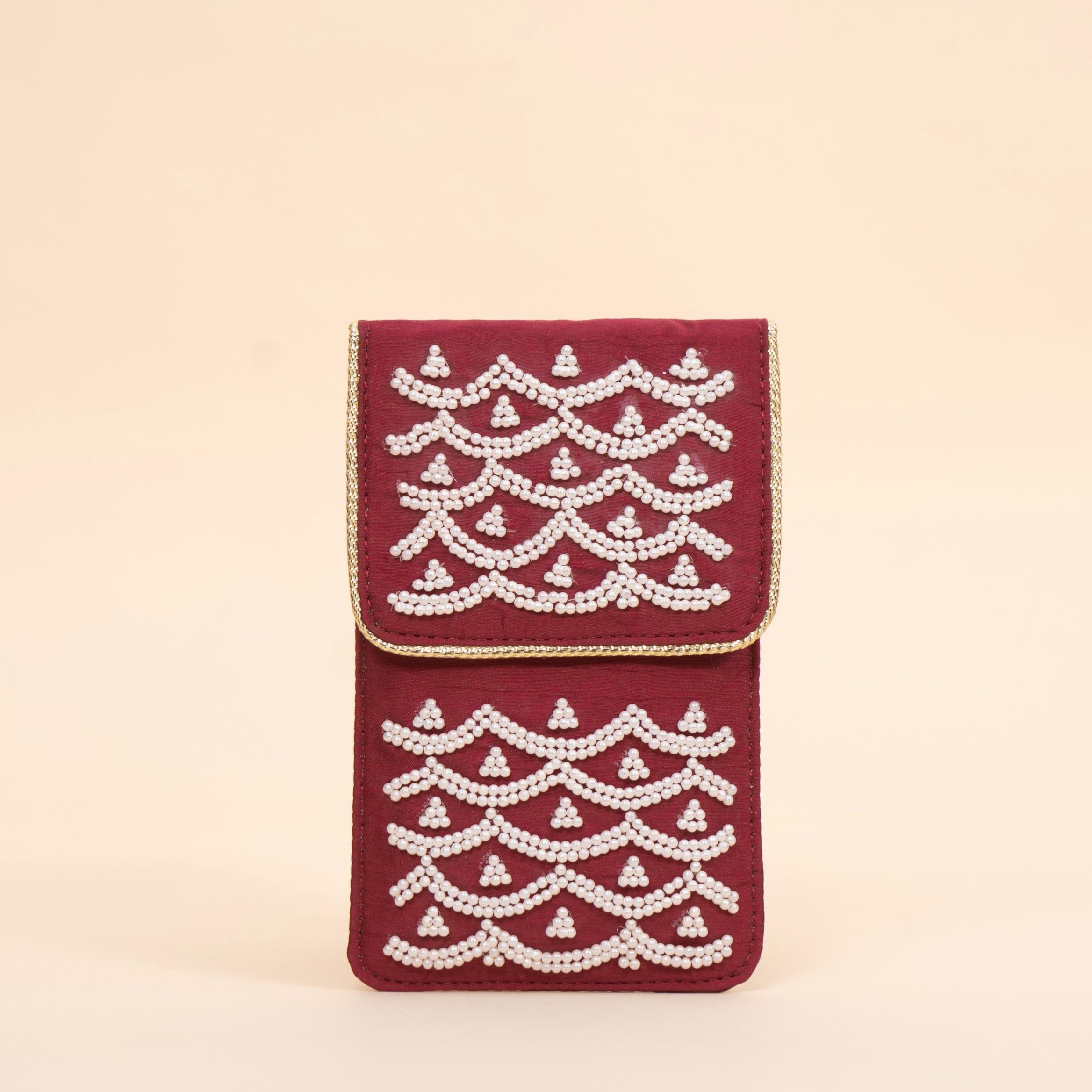 Pearl Crest Mobile Pouch