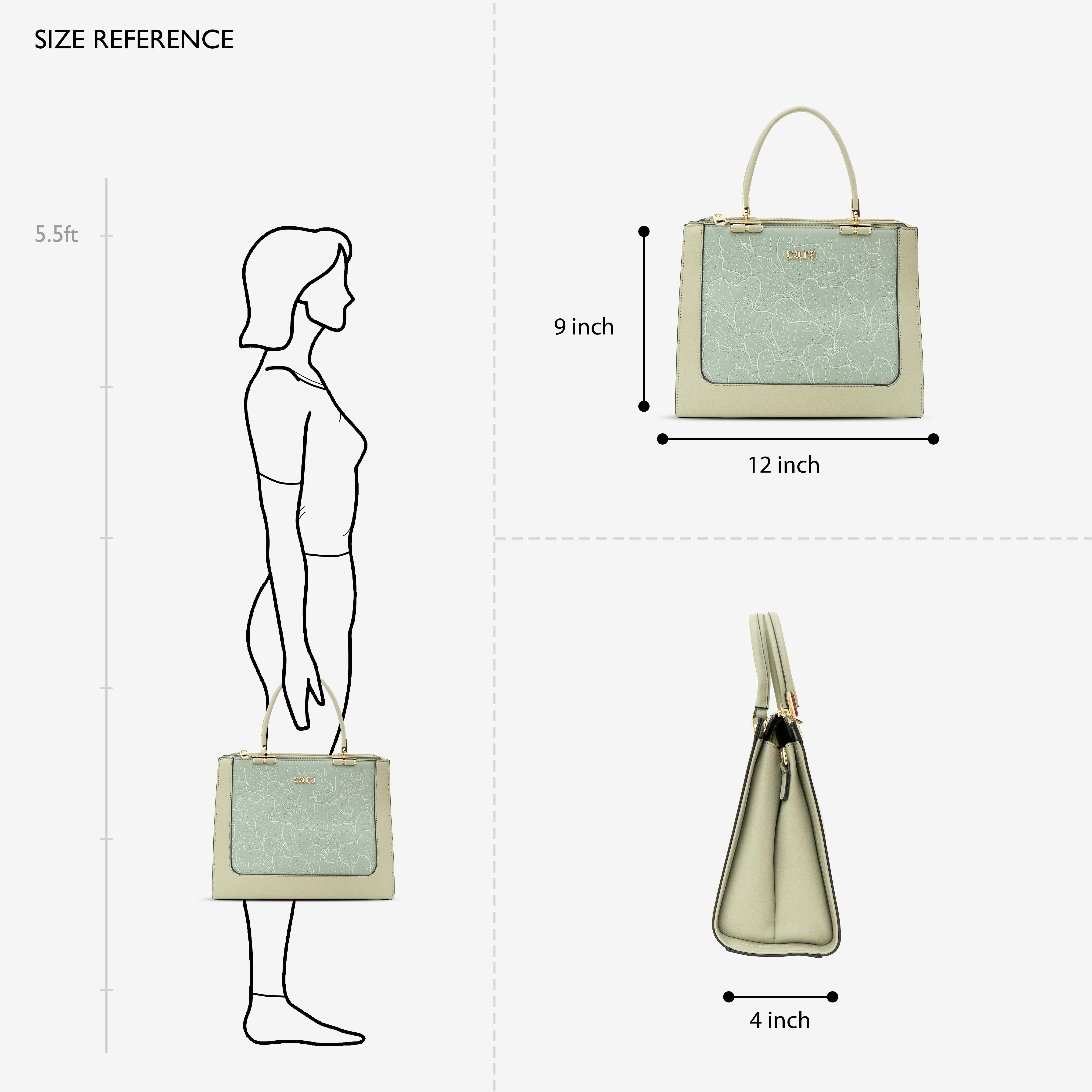 Floral Eclipse Handbag | Cara