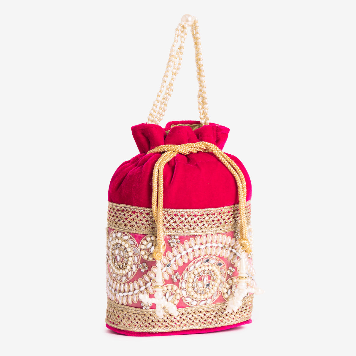 Golden Knot Potli