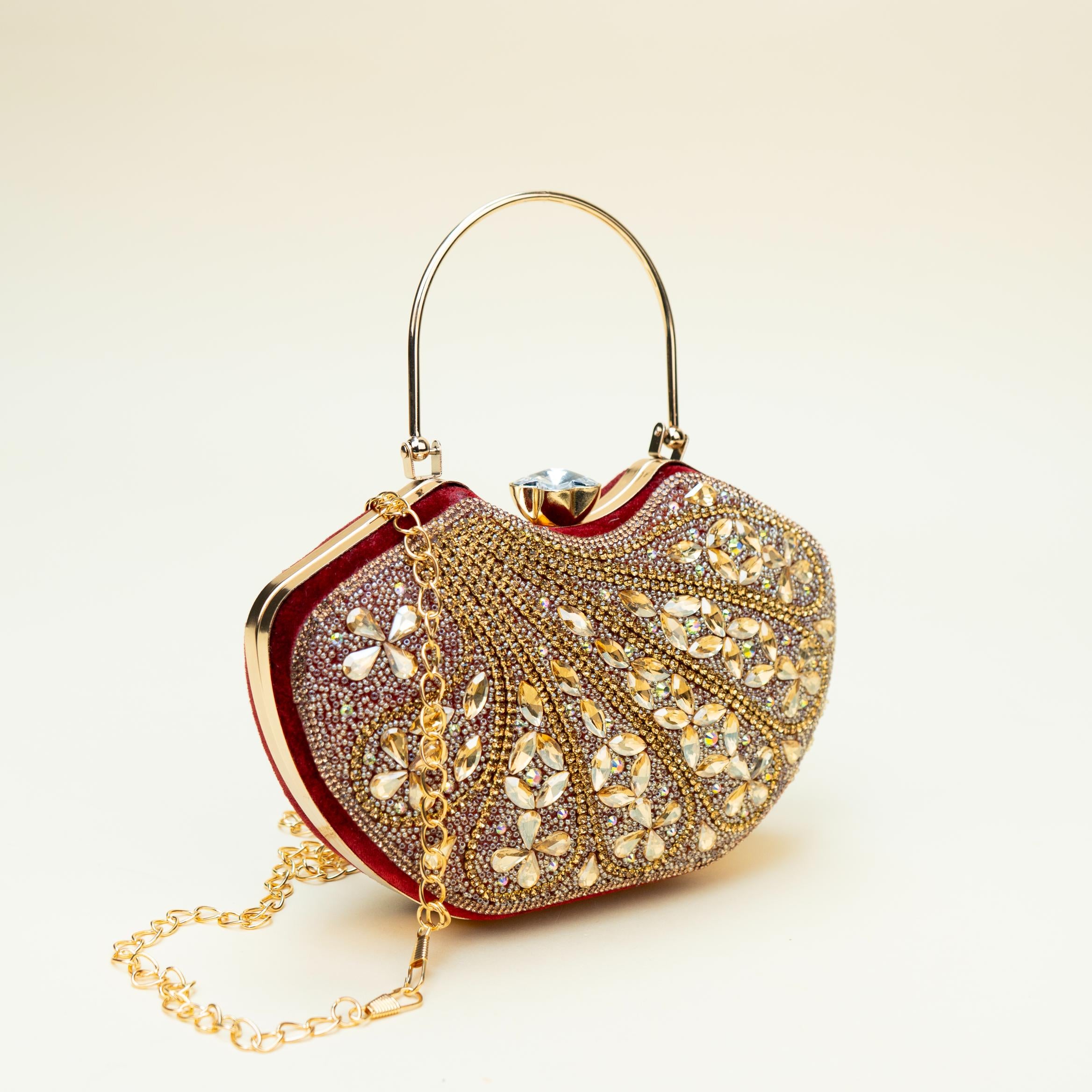 Opulent Chain Handle Bag