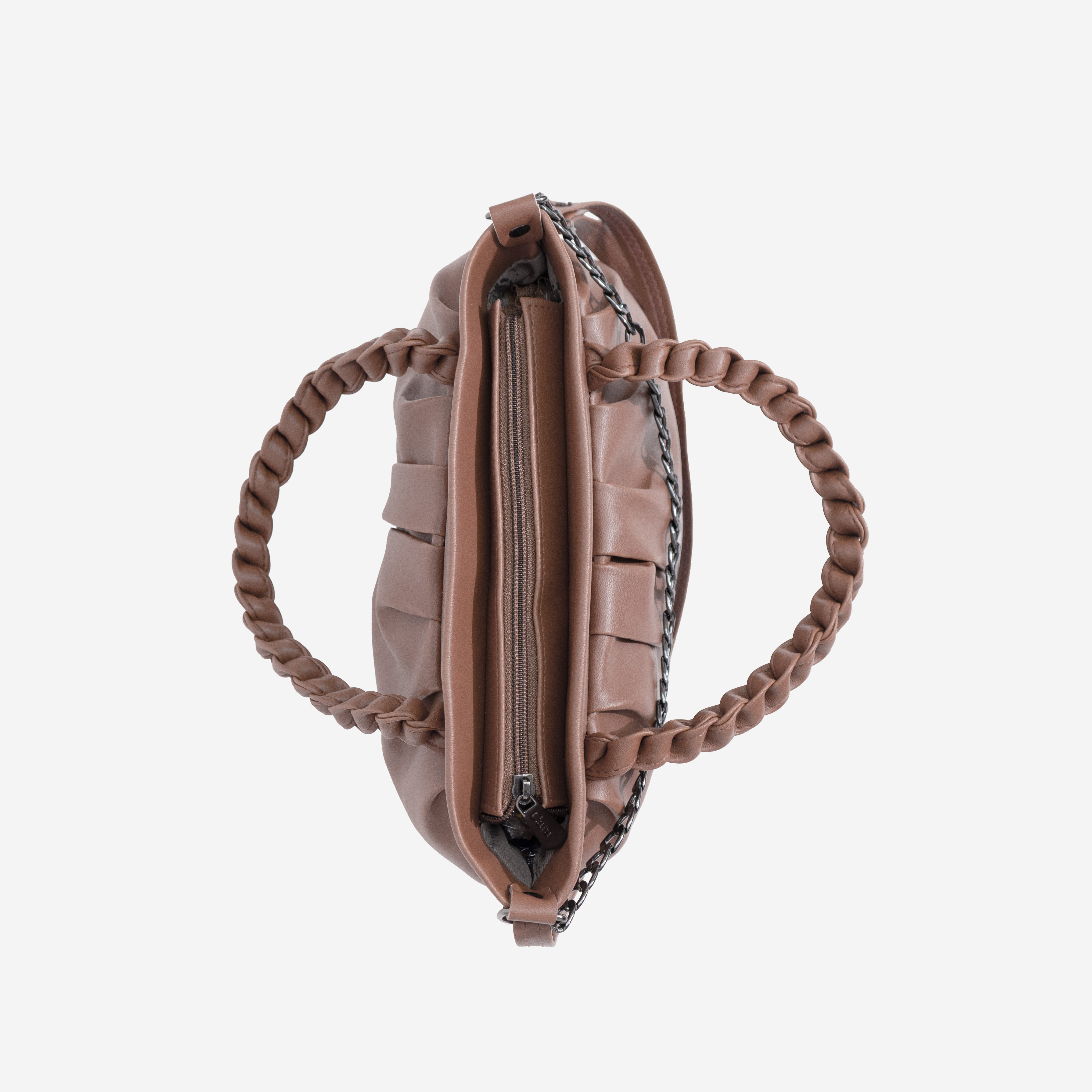 Burning Sand Braided sling bag | CARA