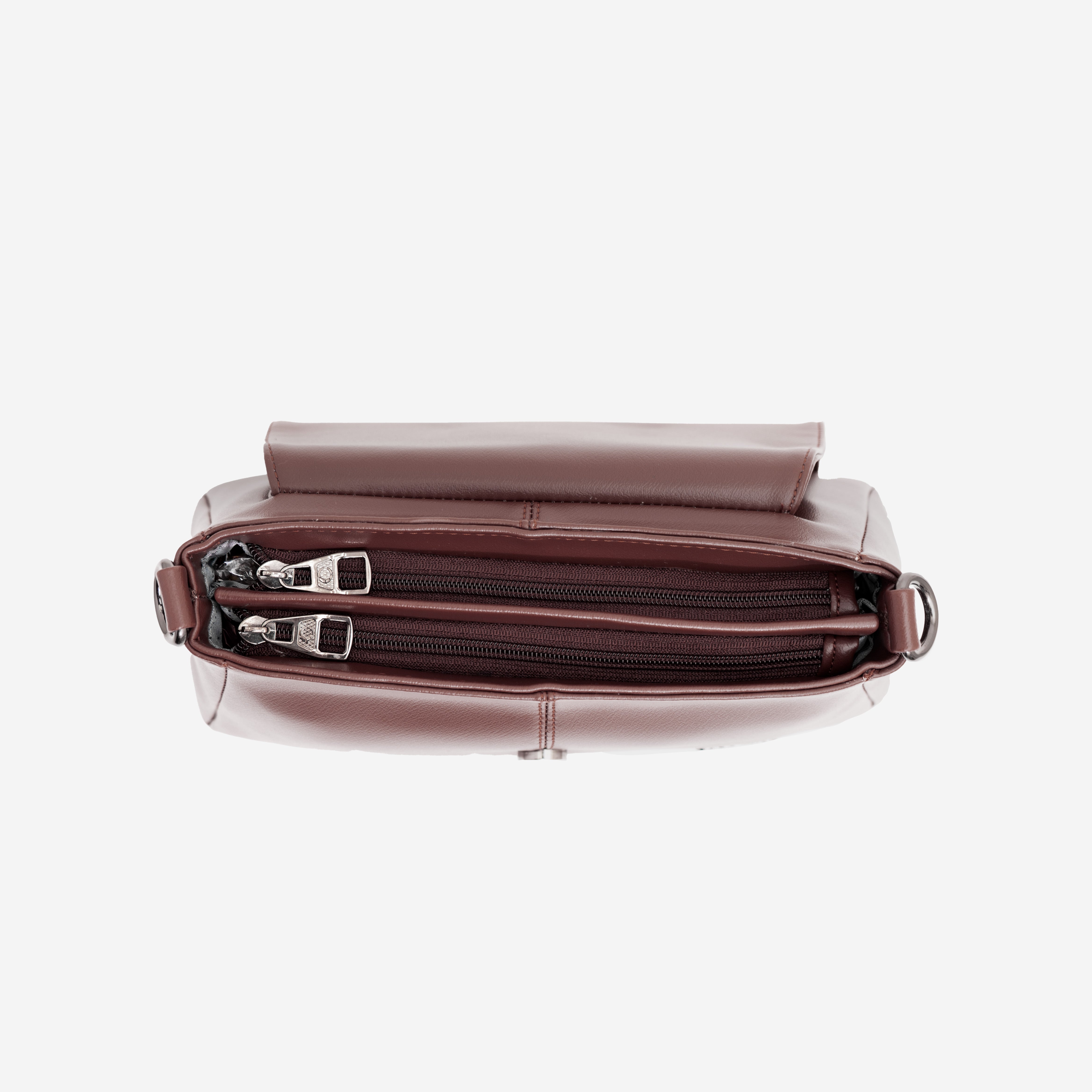 Dark brown Modish carry sling bag | CARA