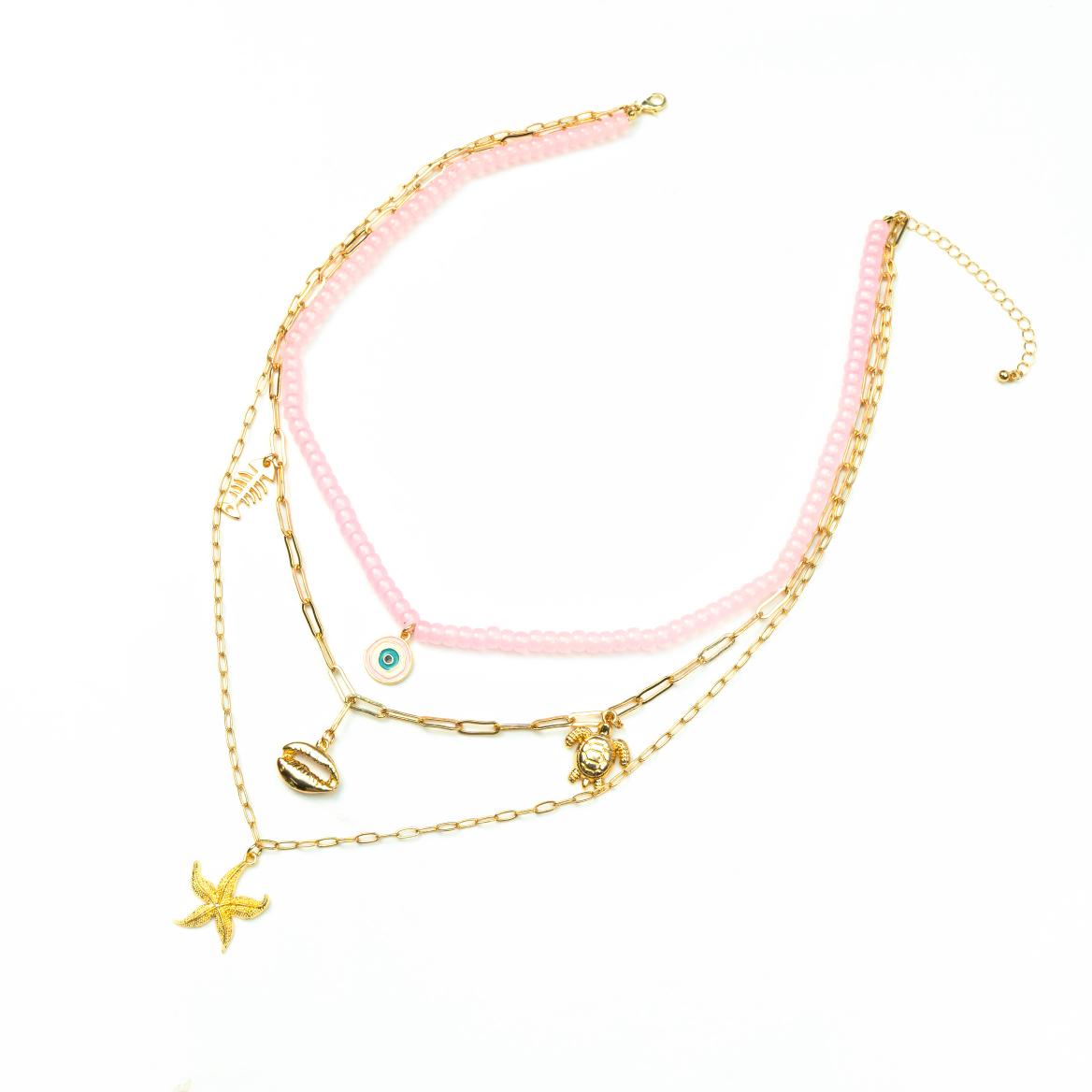 Lustre Bead Necklace
