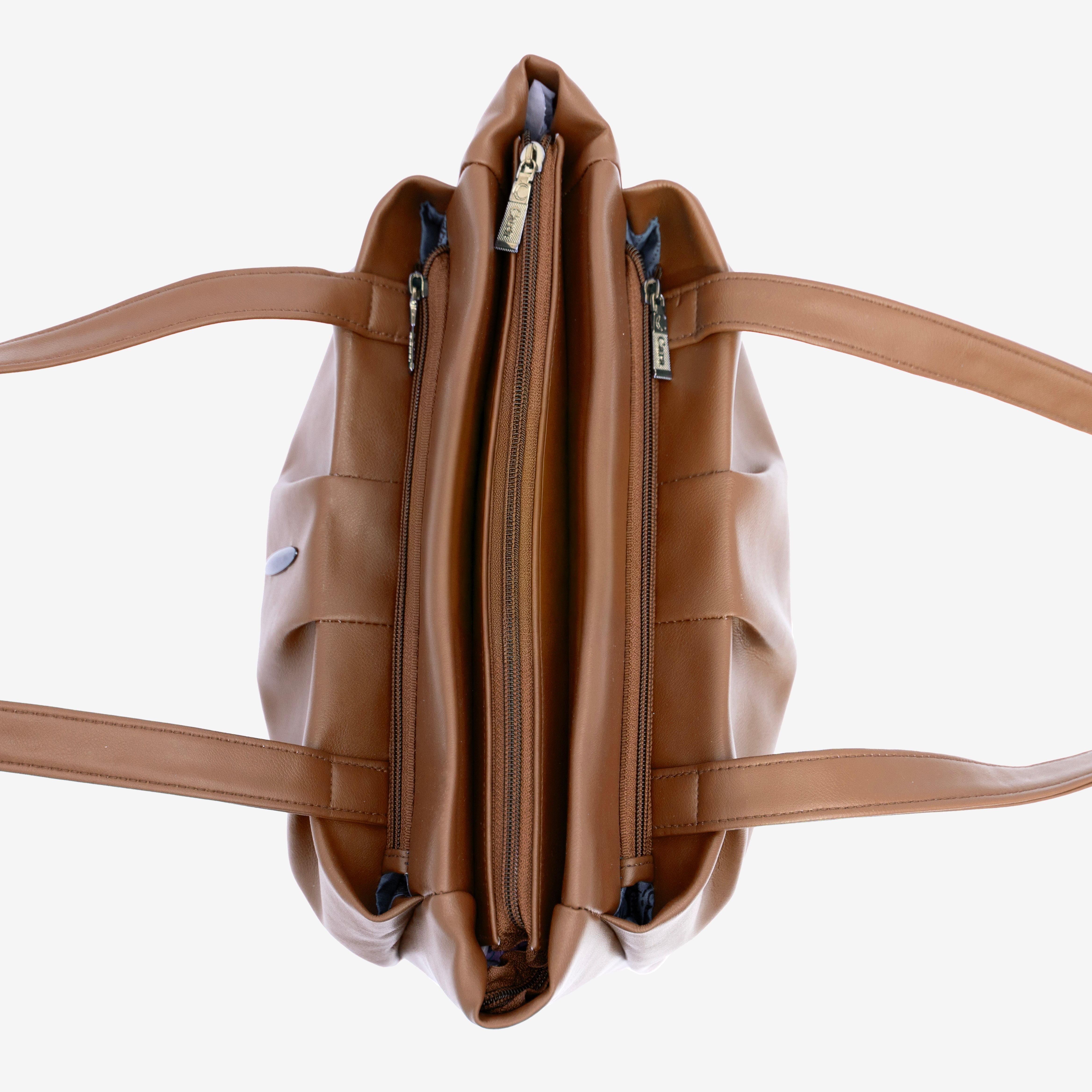 Mocha Brown Charm Handbag