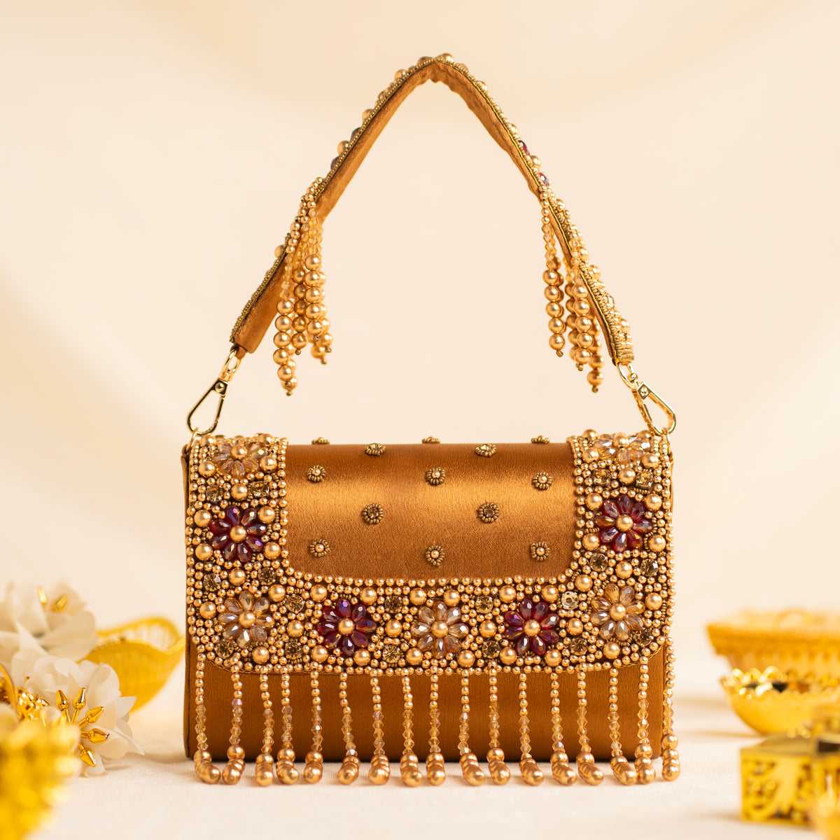 Lumi Luxe Fringe Purse