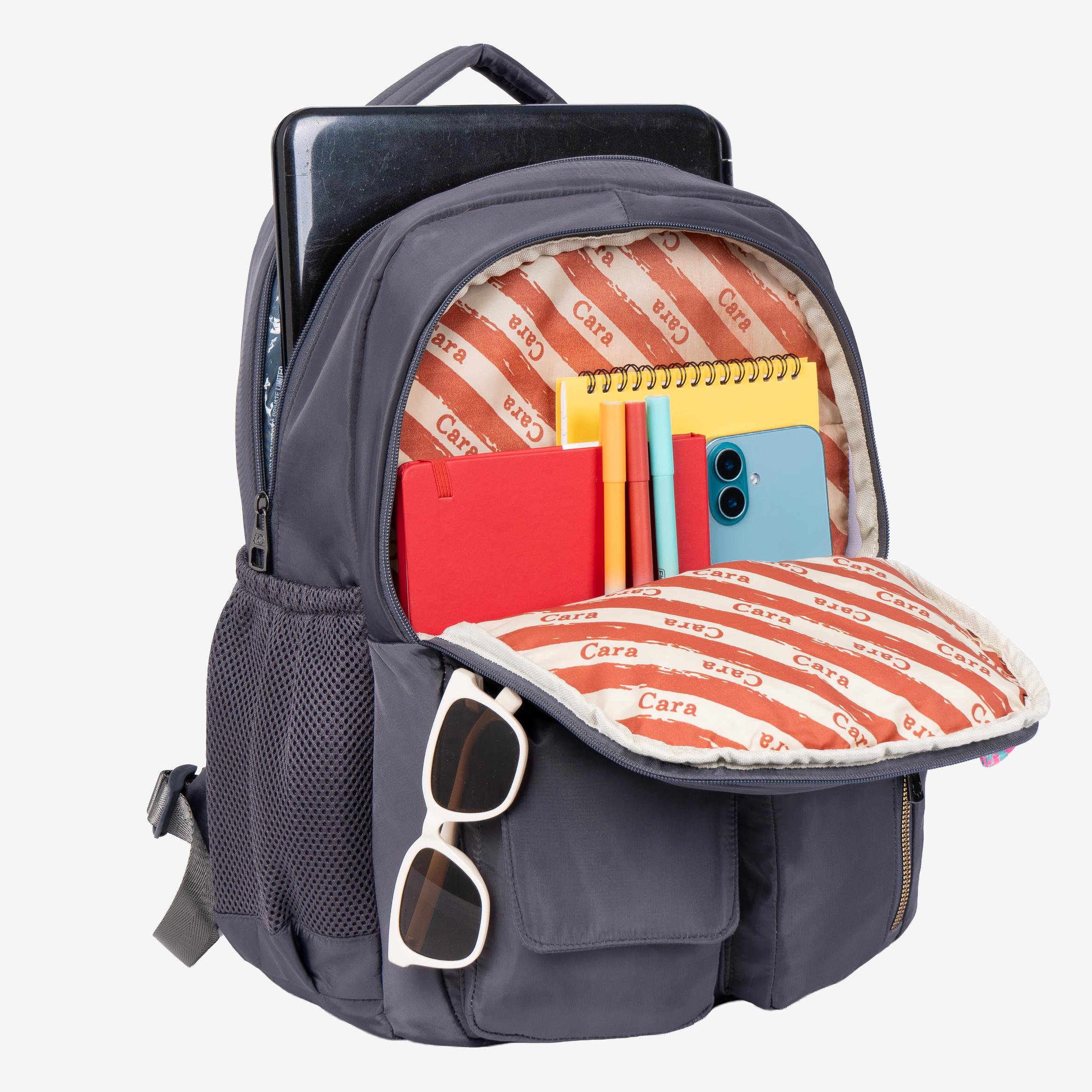 Minimalist Grid Backpack