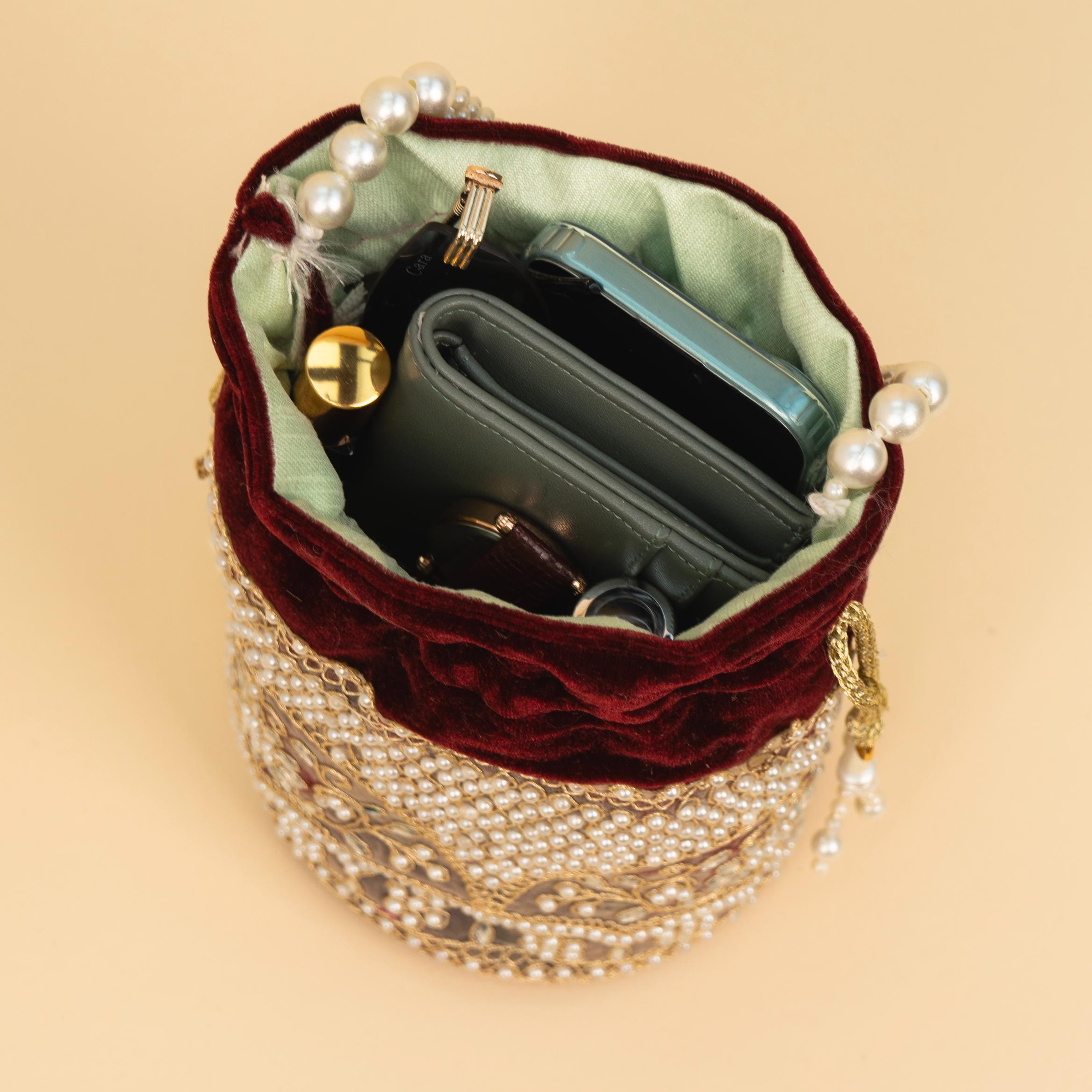 Mirror Pearl Legacy Potli
