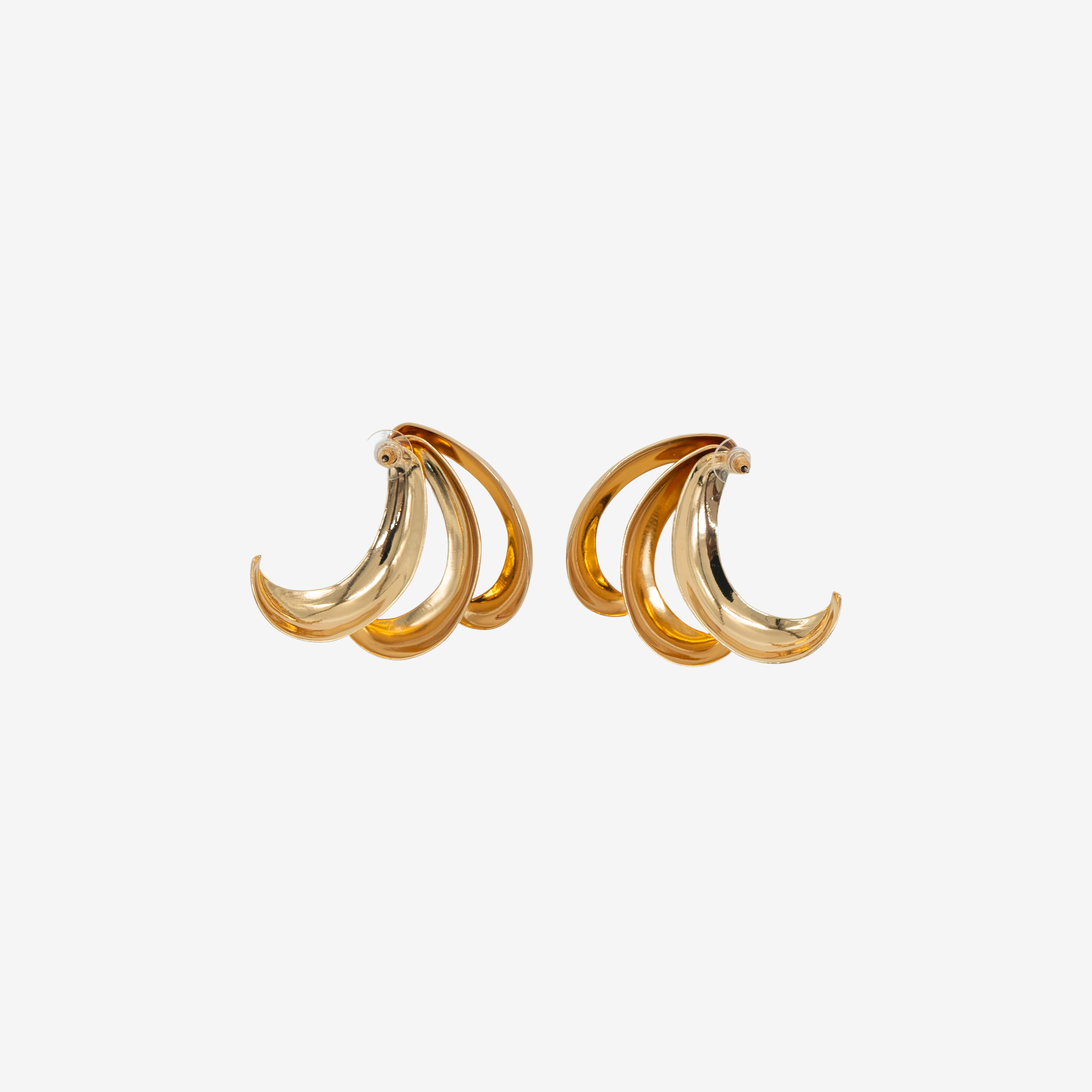 Golden Clutch Earrings
