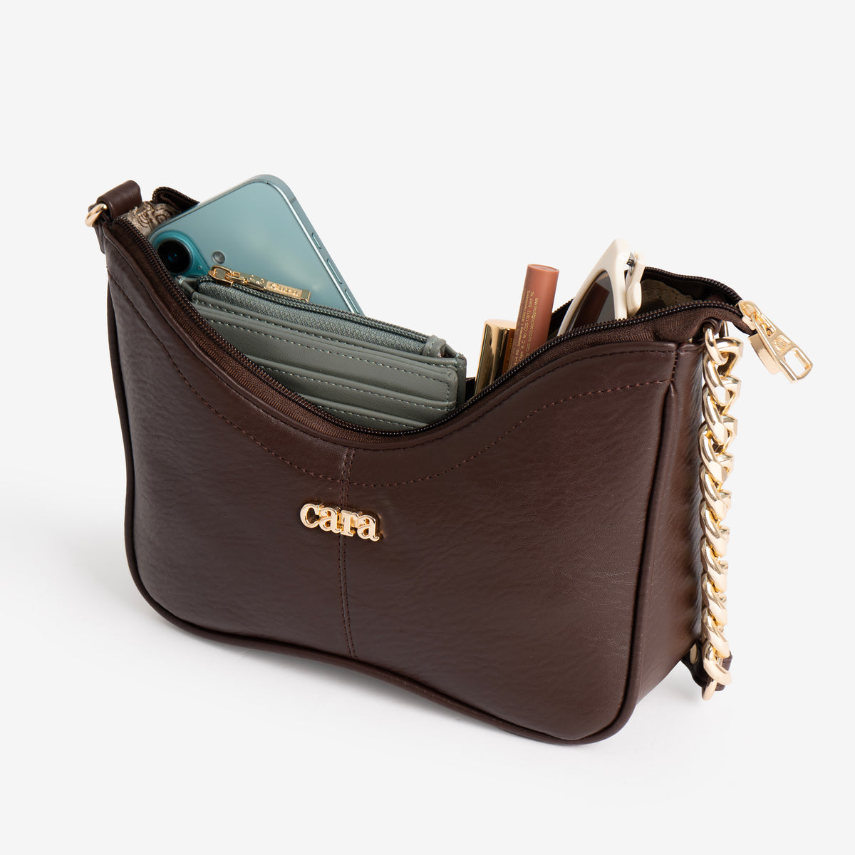 CARA Elara Chain Hobo Bag