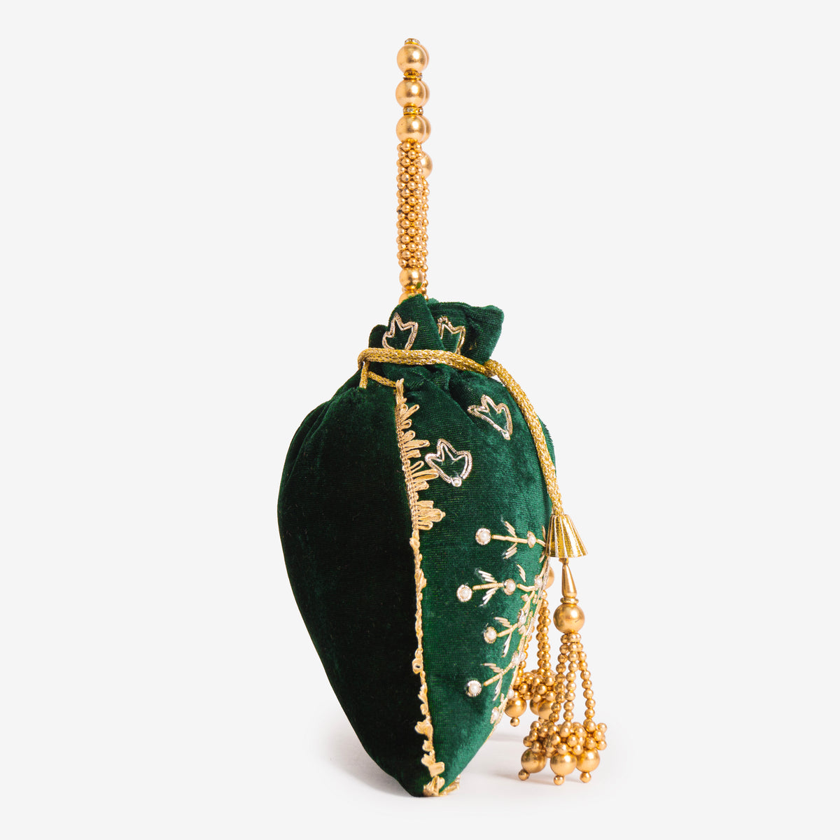 Peacock Elegance Potli