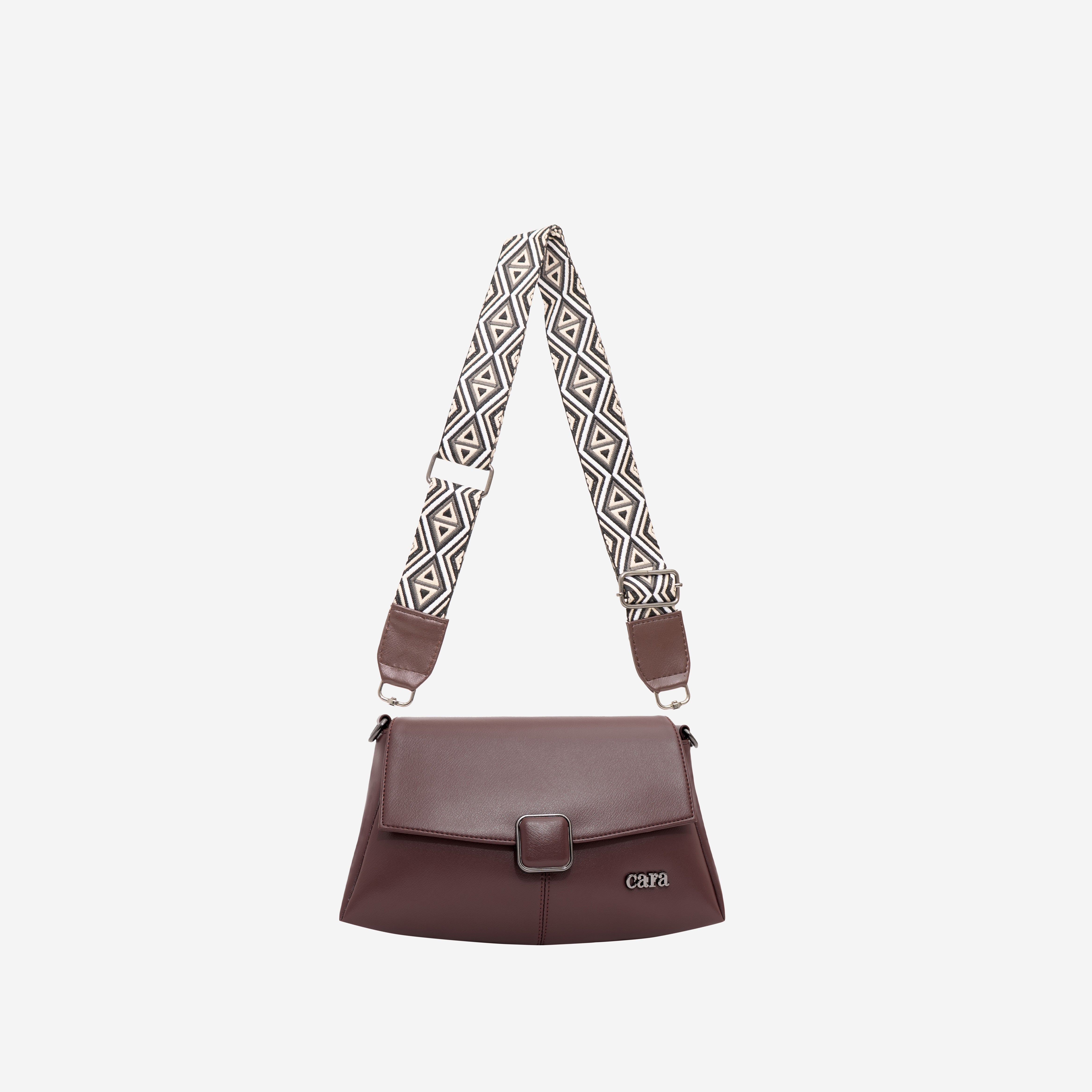 Dark brown Modish carry sling bag | CARA