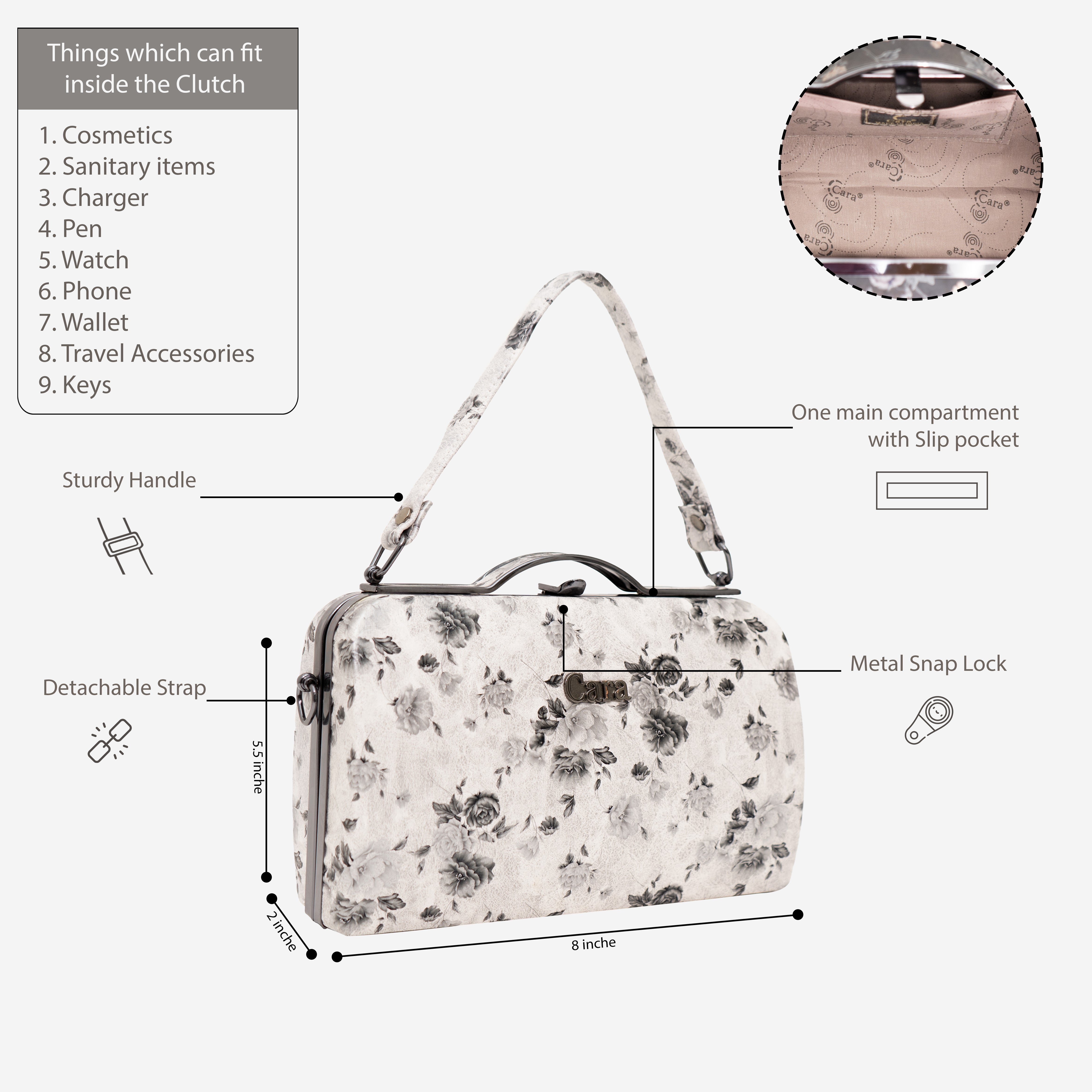 White Floral Bliss | Cara