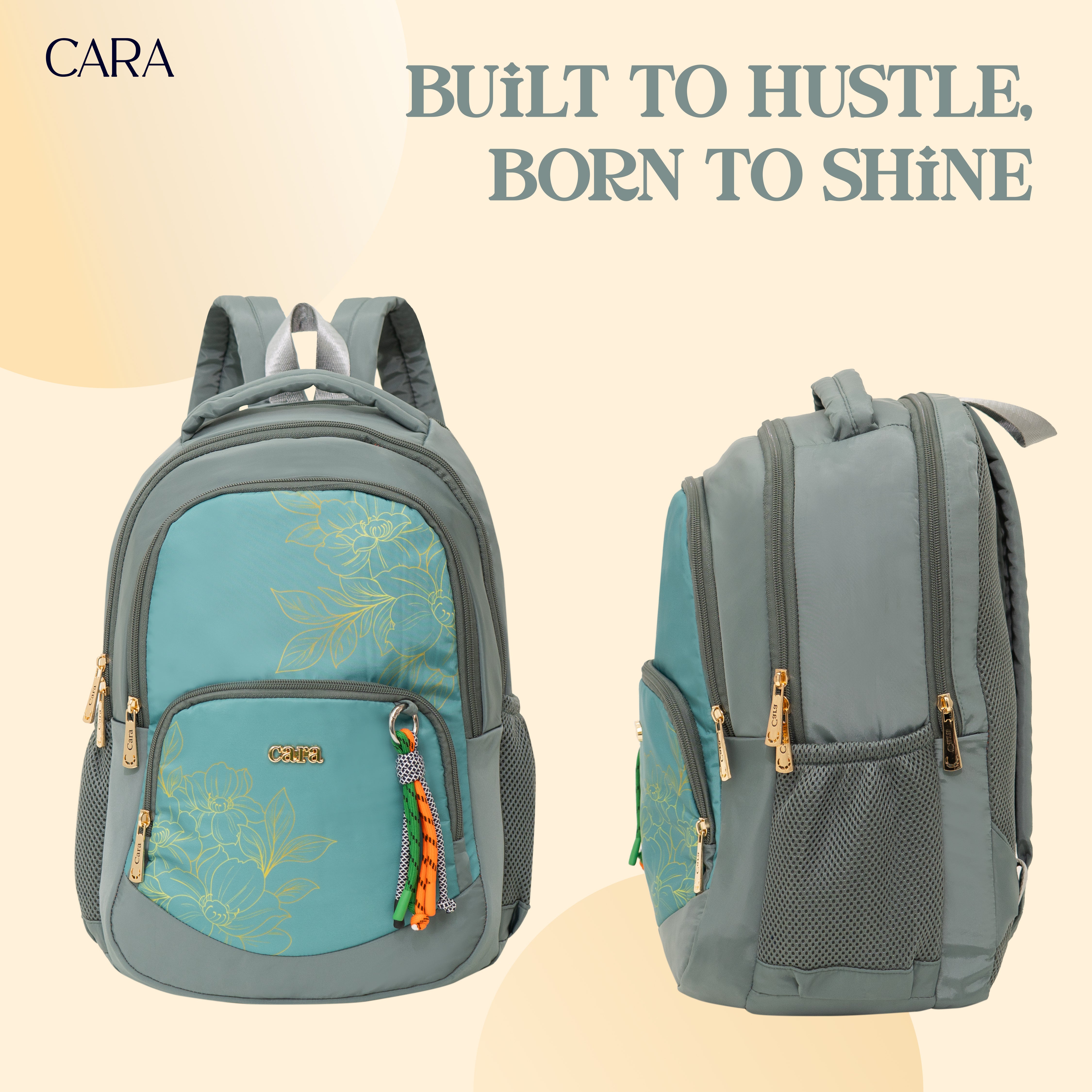 Flora Charm Backpack