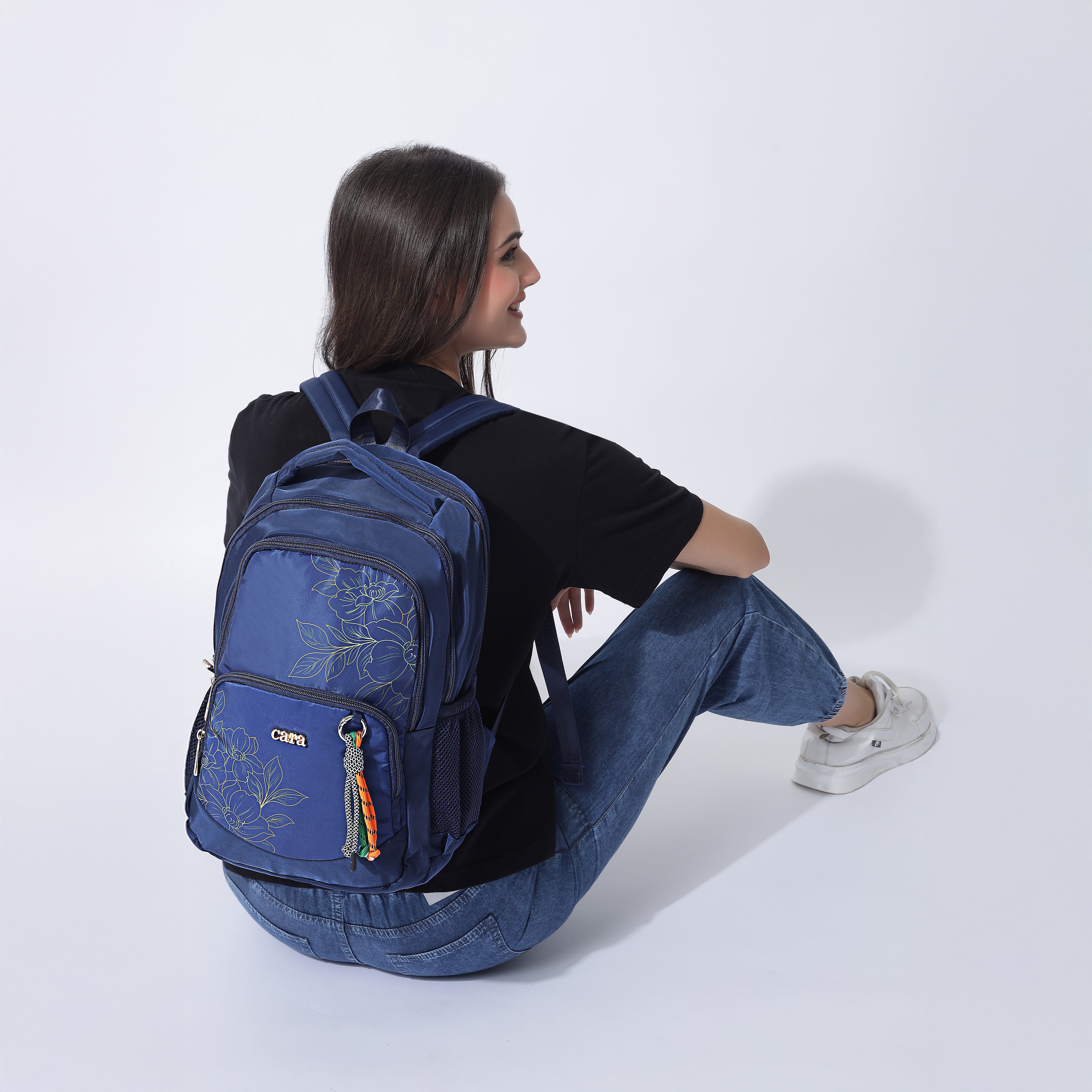 Flora Charm Backpack