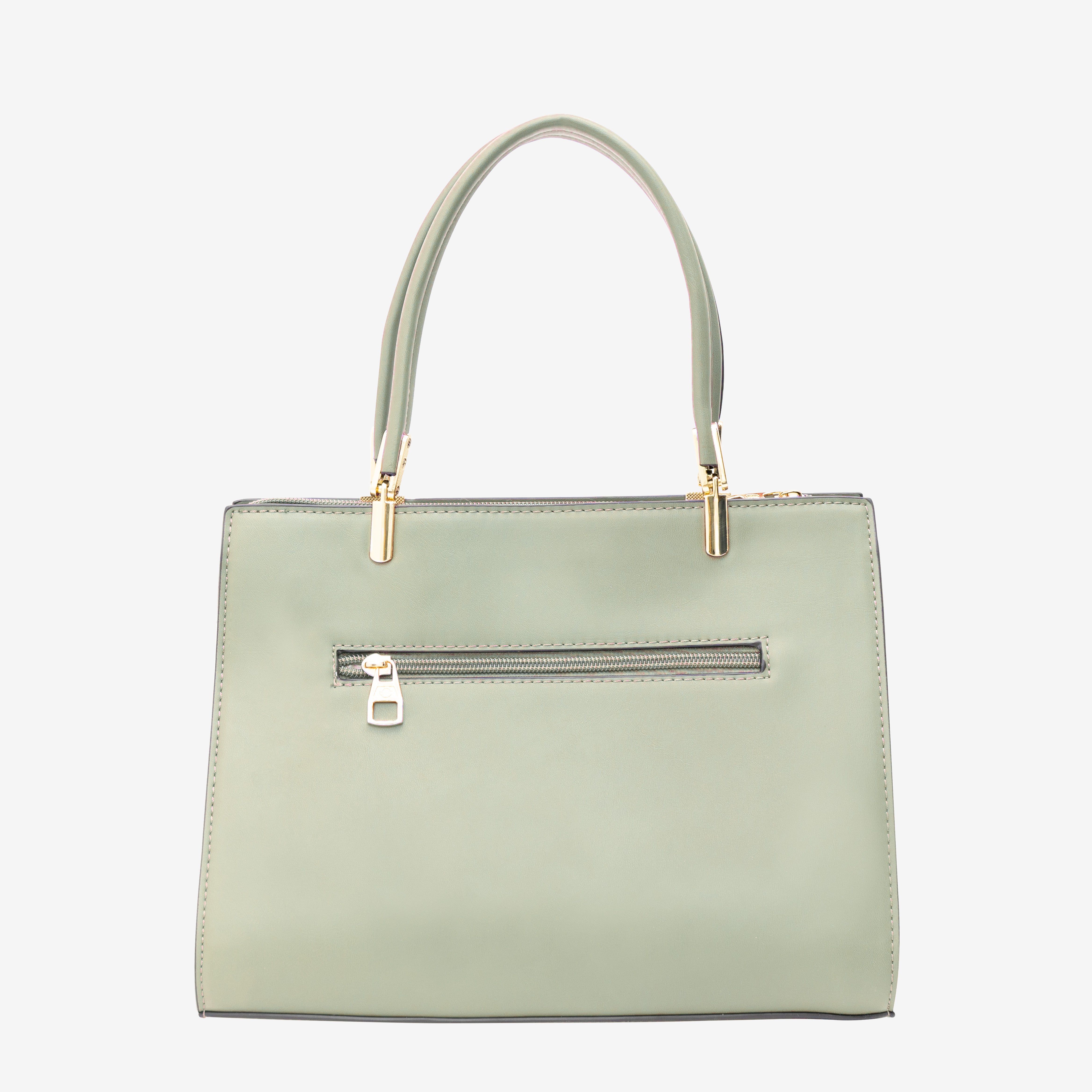 Green Boldly Striped Handbag | Cara
