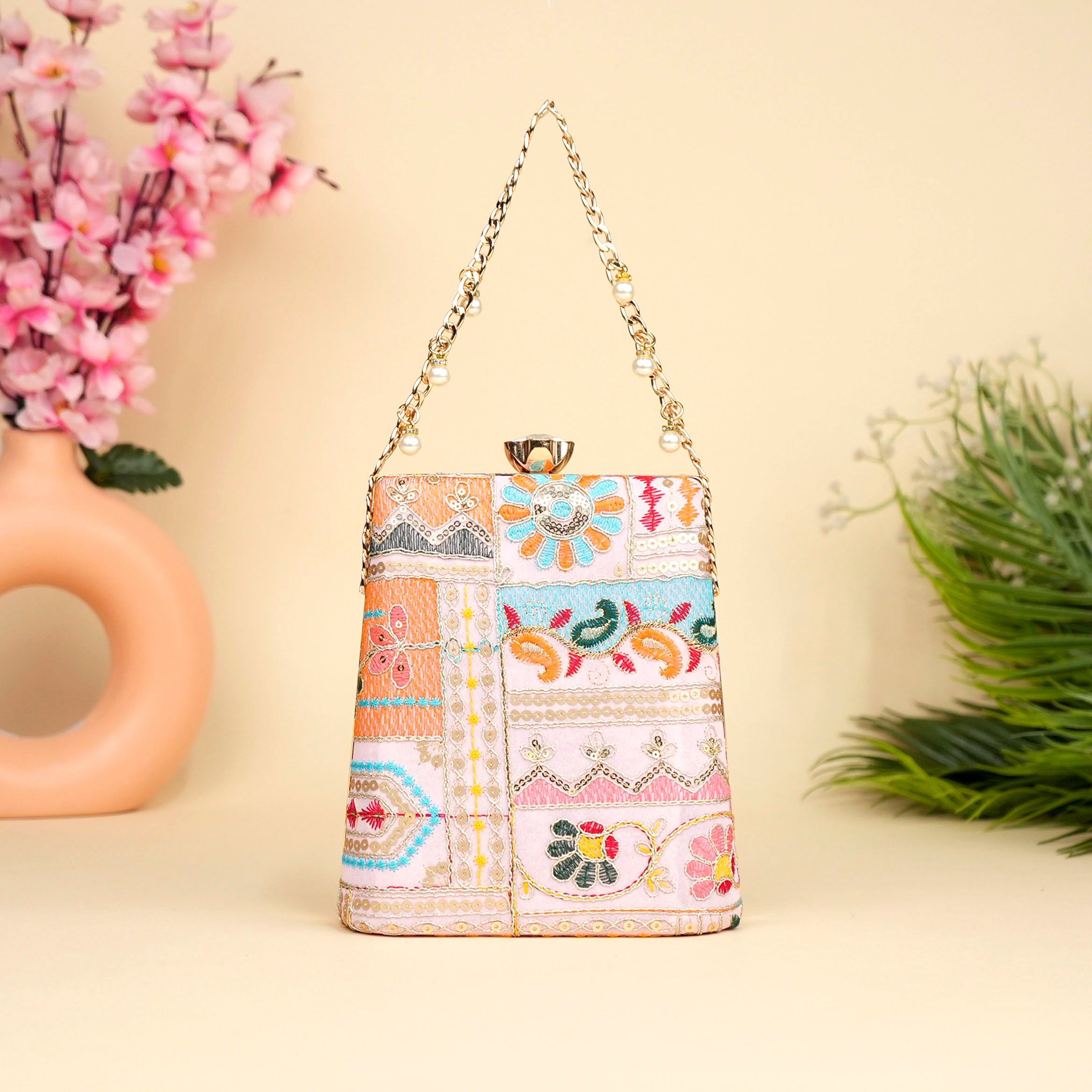 Heritage Mosaic Clutch