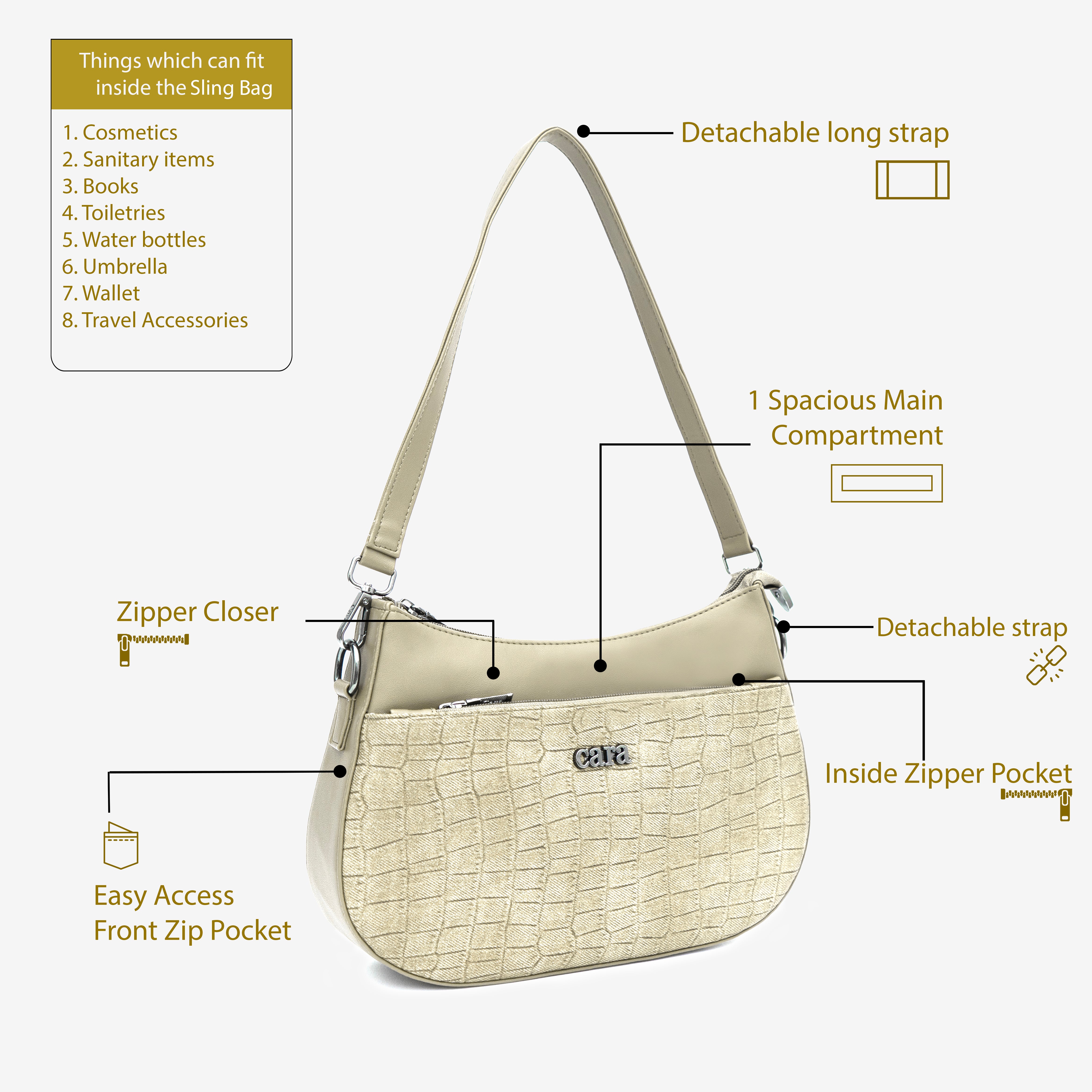 Beyond Prime Slingbag | Cara