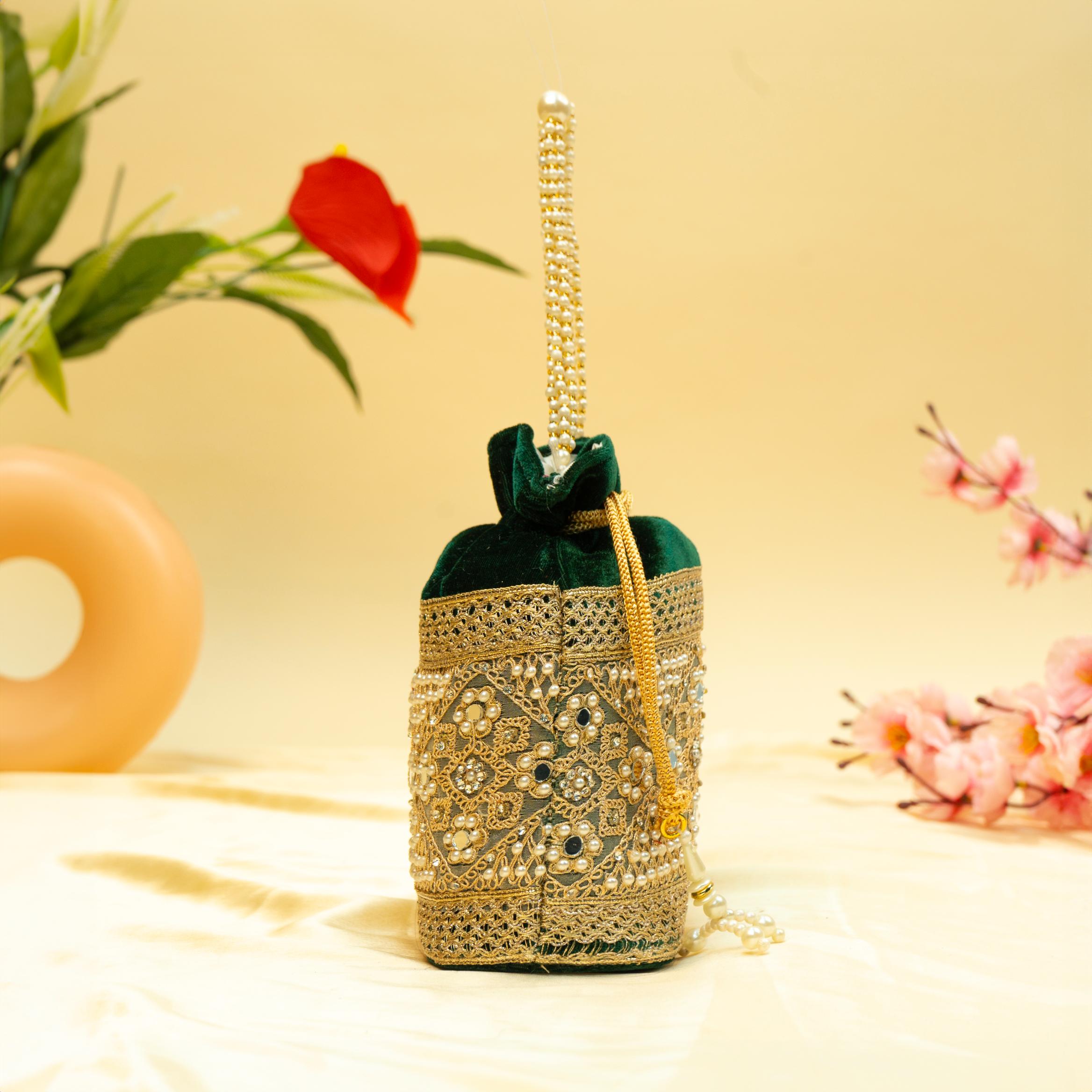 Imperial Threadwork Potli