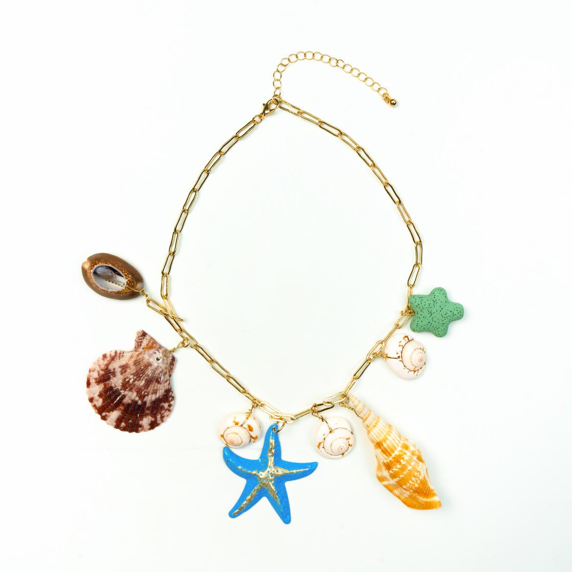 Shoreline Charm Necklace