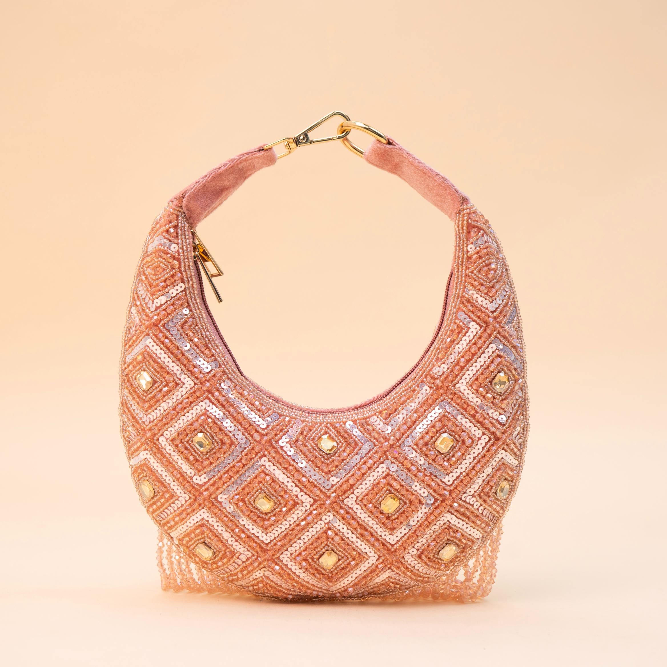 Ivory Pearl Shimmer Clutch