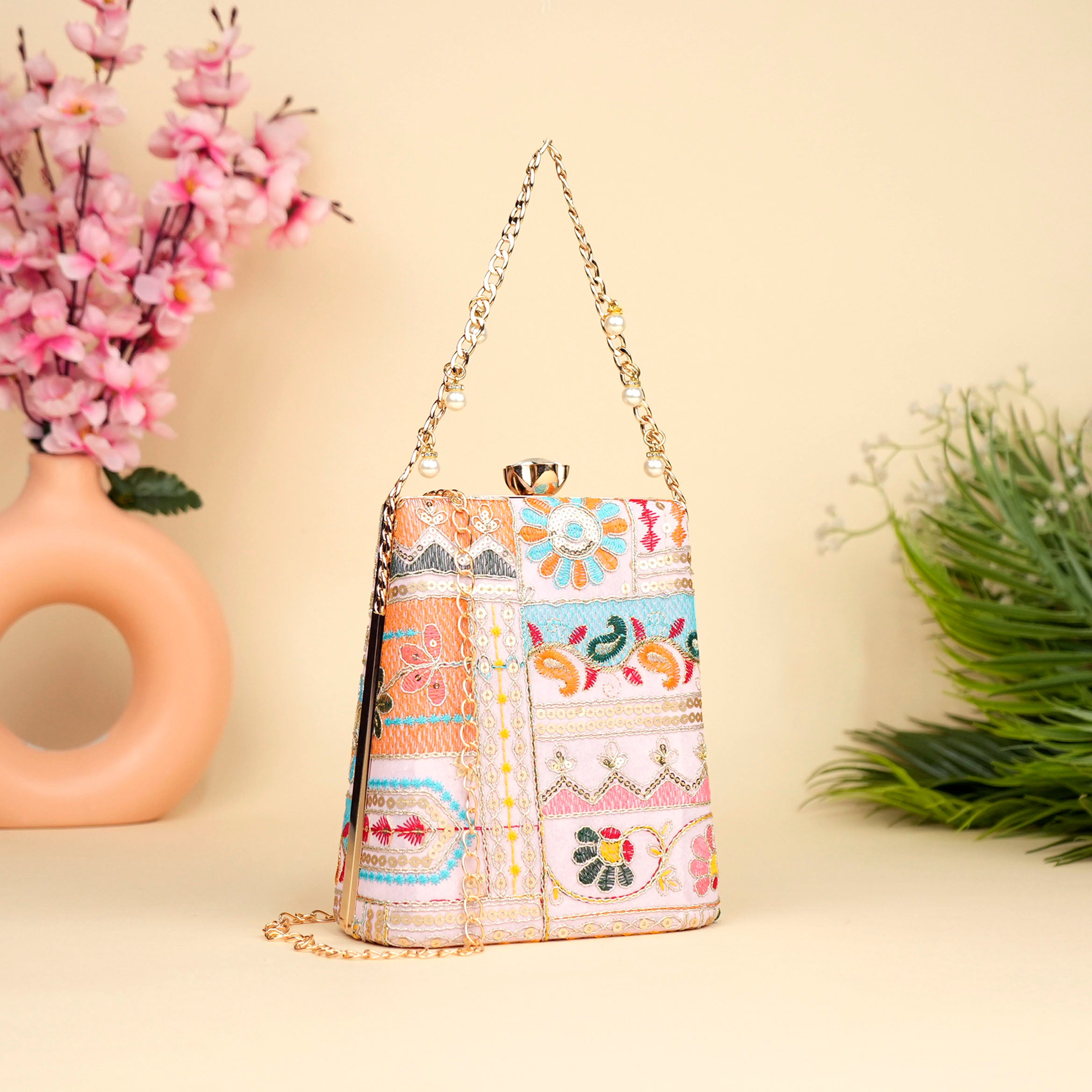 Heritage Mosaic Clutch