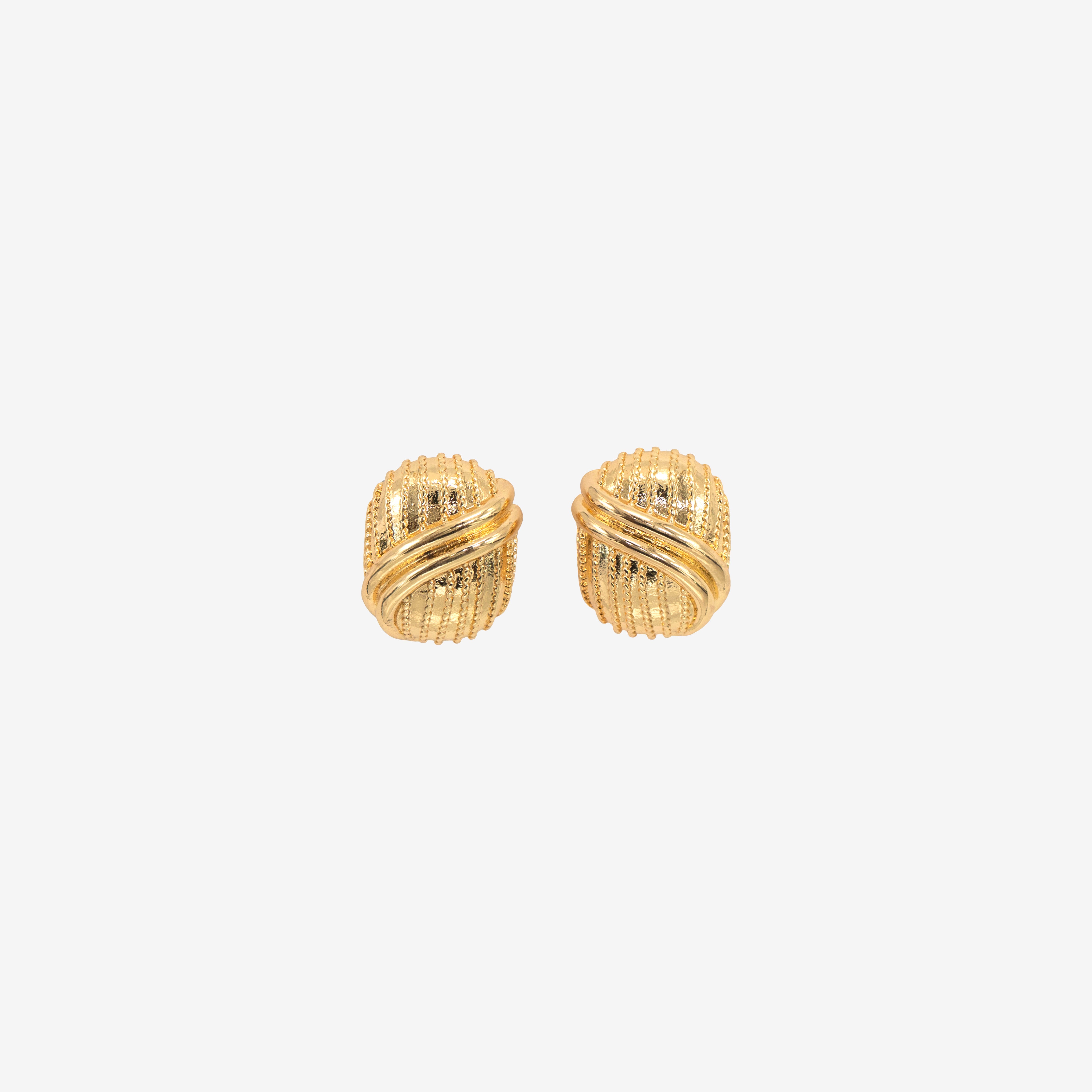 Golden Curve Earrings