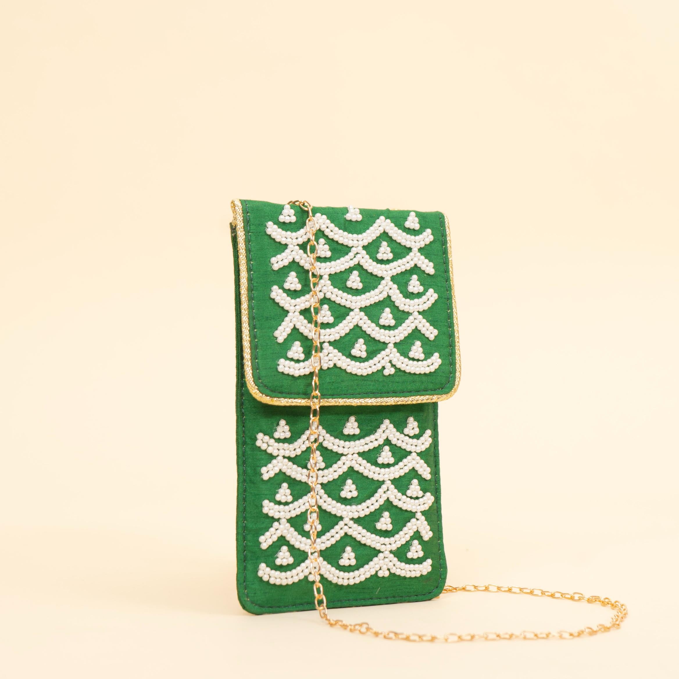 Pearl Crest Mobile Pouch