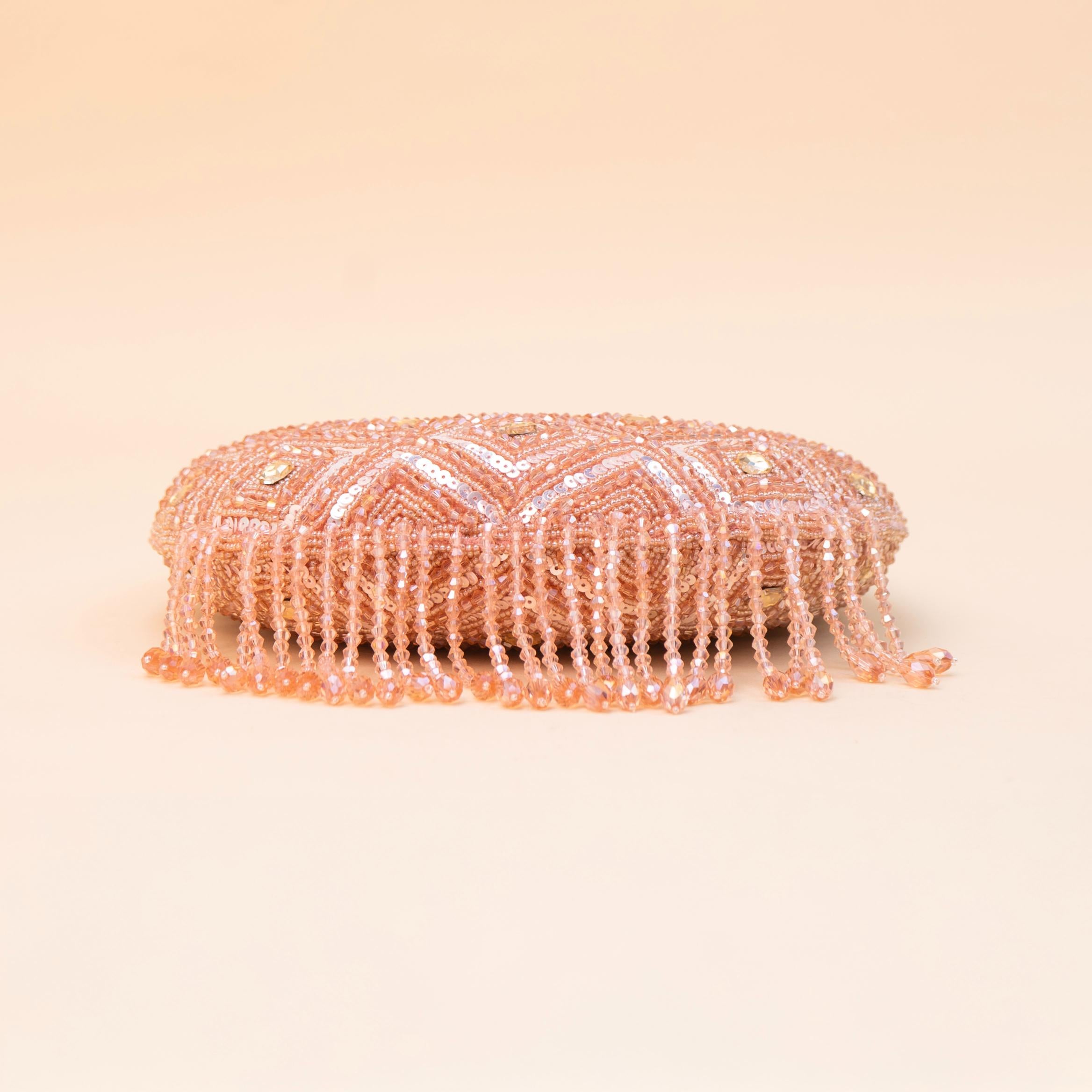 Ivory Pearl Shimmer Clutch