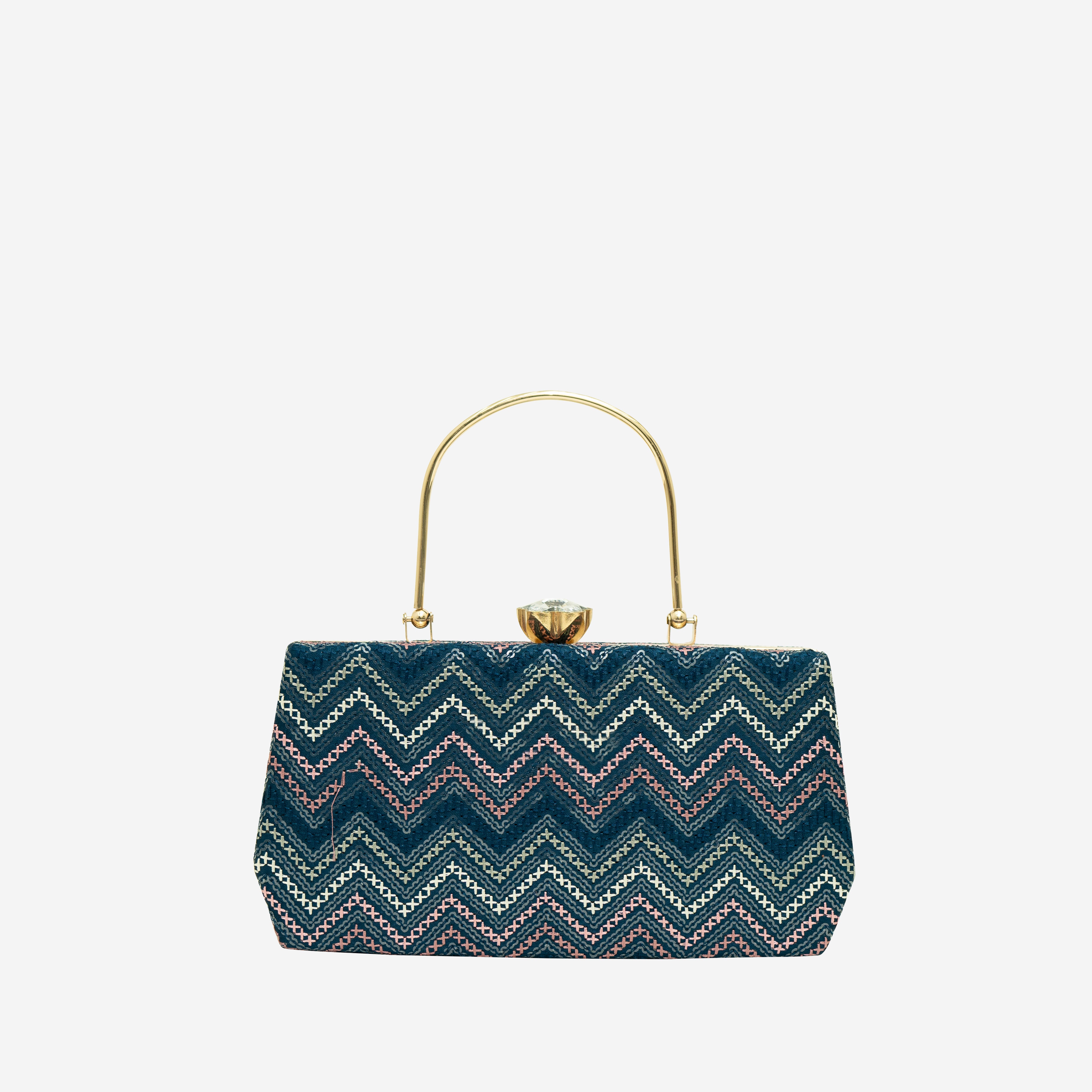 Zigzag Majestic Clutch | CARA