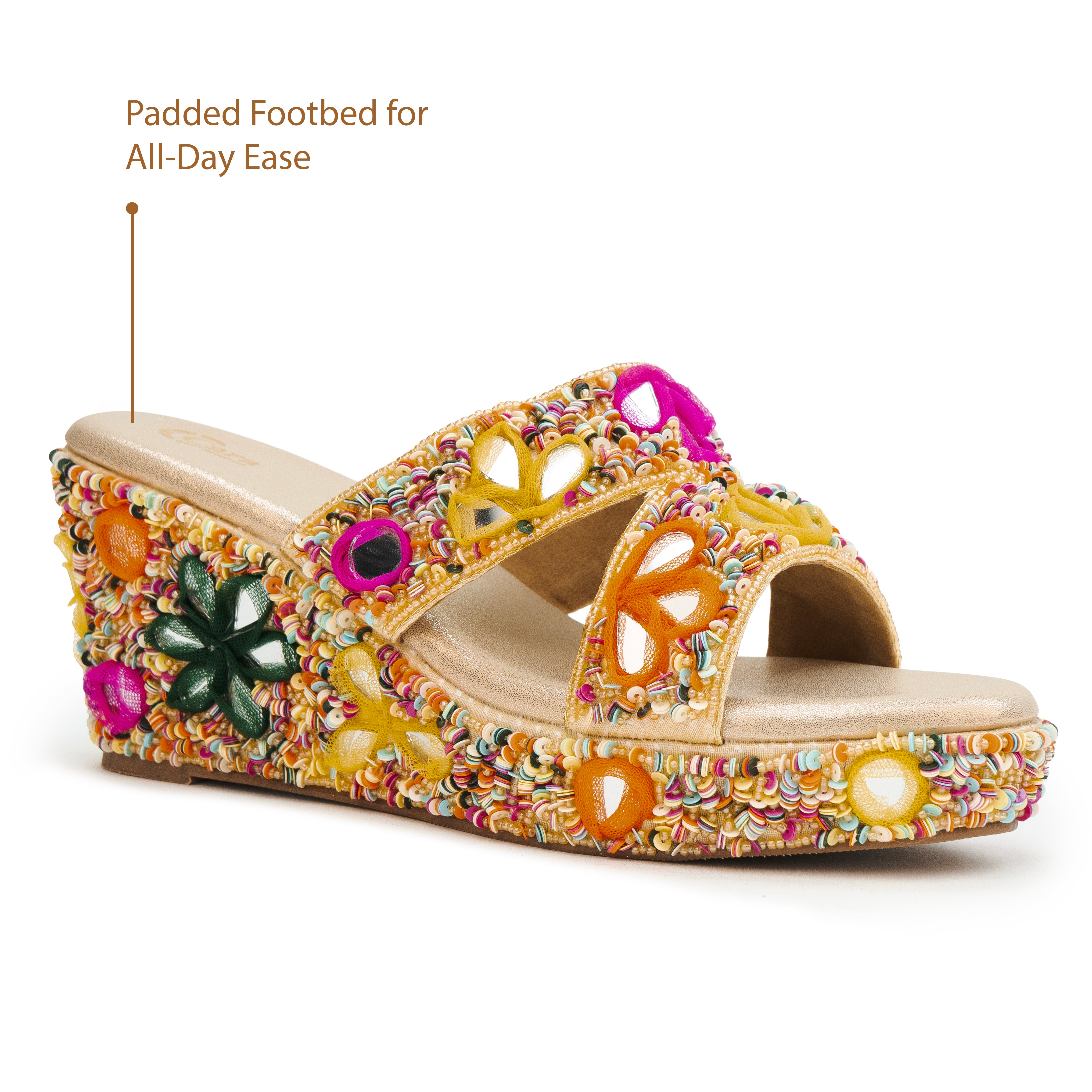 Festive Flora Wedges