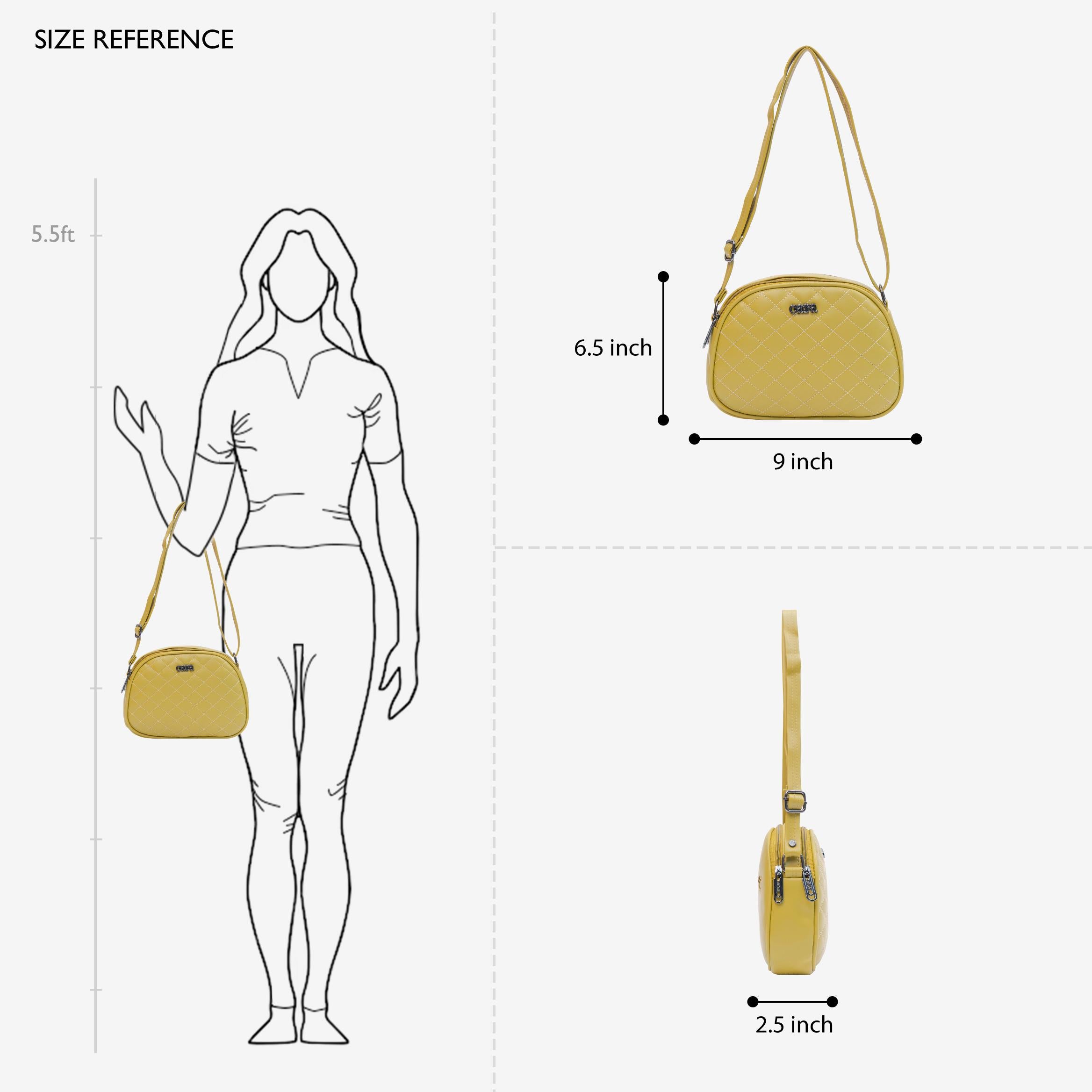 Quilted Luxe Sling Bag